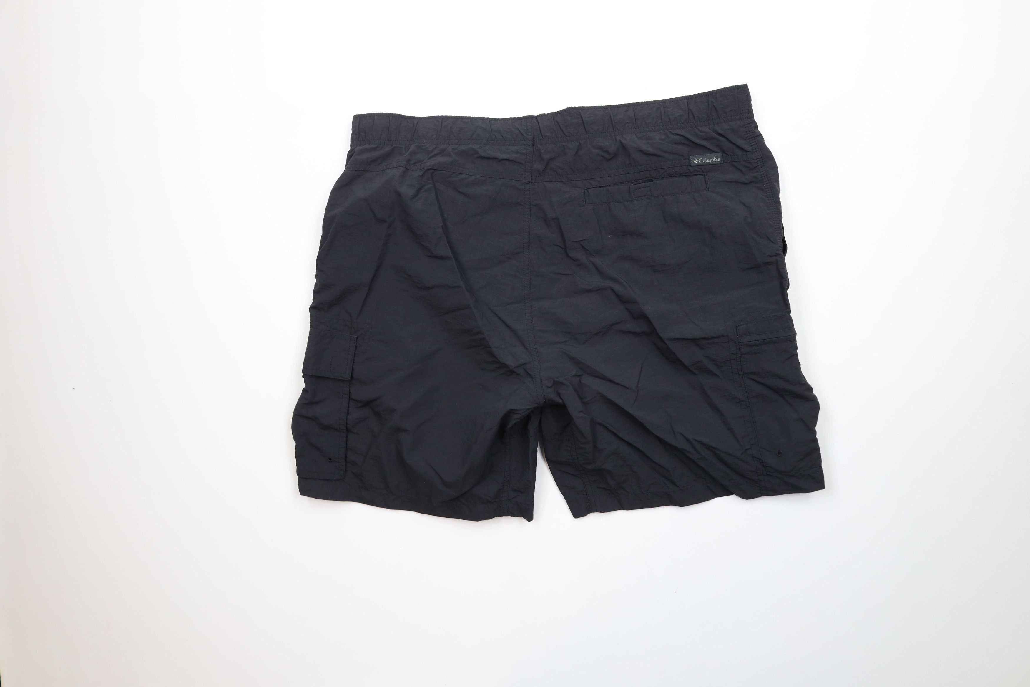 Columbia × Vintage Vintage Columbia Lined Above Knee Cargo Shorts Baggies Black Size US 36 / EU 52 - 10 Thumbnail