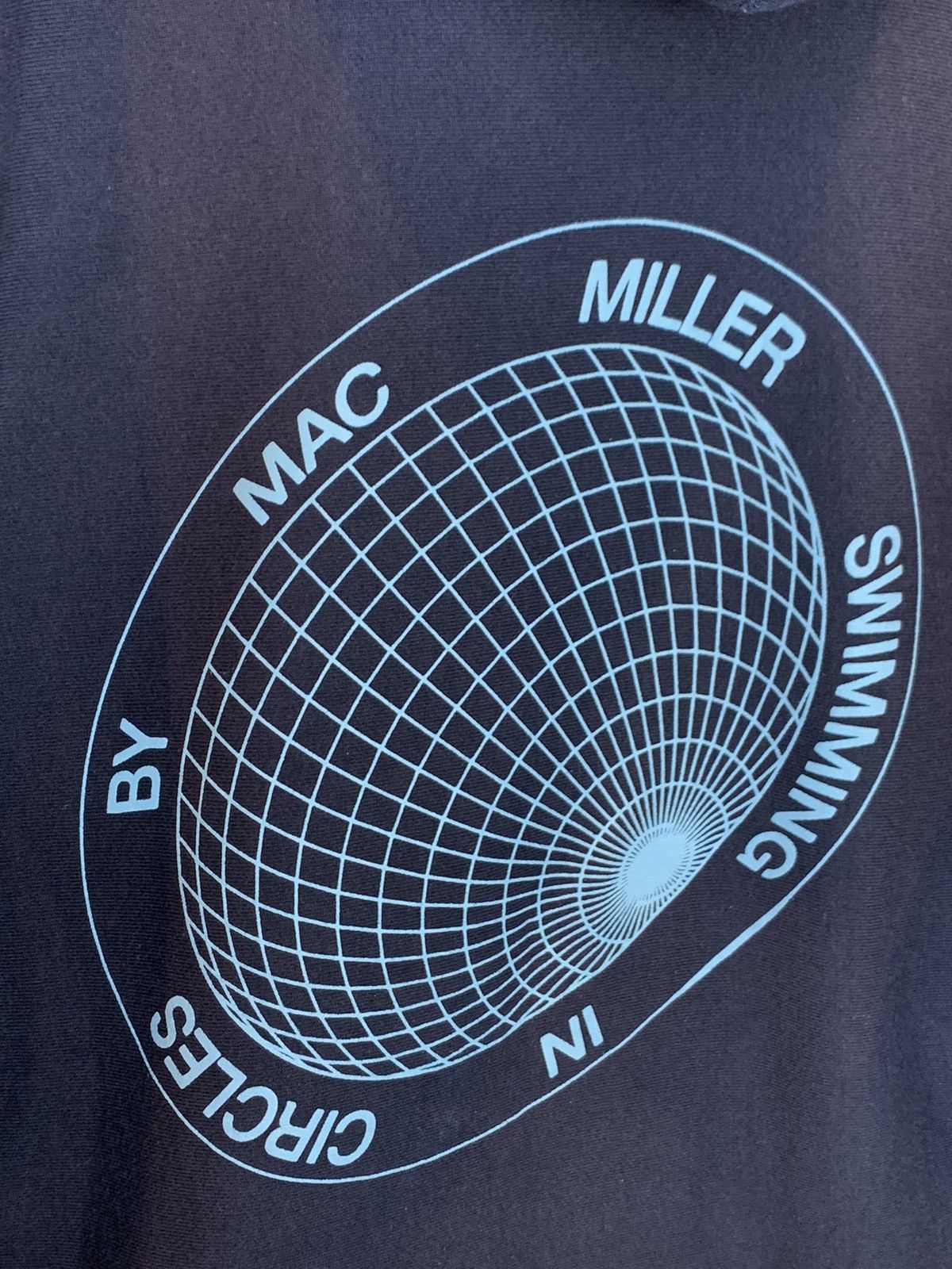 Mac Miller *RARE* Mac Miller Swimming In Circles Album Rap Band Hoodie Size US L / EU 52-54 / 3 - 3 Thumbnail