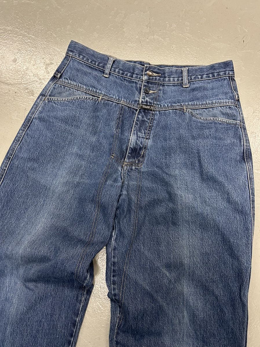 Marithe + Francois Girbaud Marithé + François Girbaud baggy denim jeans Size US 34 / EU 50 - 2 Thumbnail