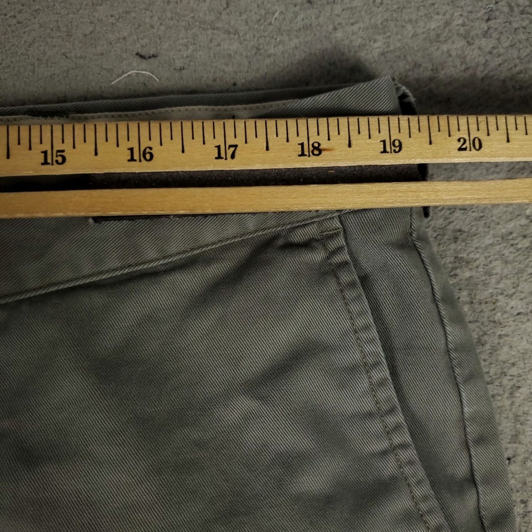 Ralph Lauren Ralph Lauren Pants Mens 40x31 Gray Flat Front Chino Trousers Regular Size 40 Gray Classic Size US 40 / EU 56 - 3 Thumbnail