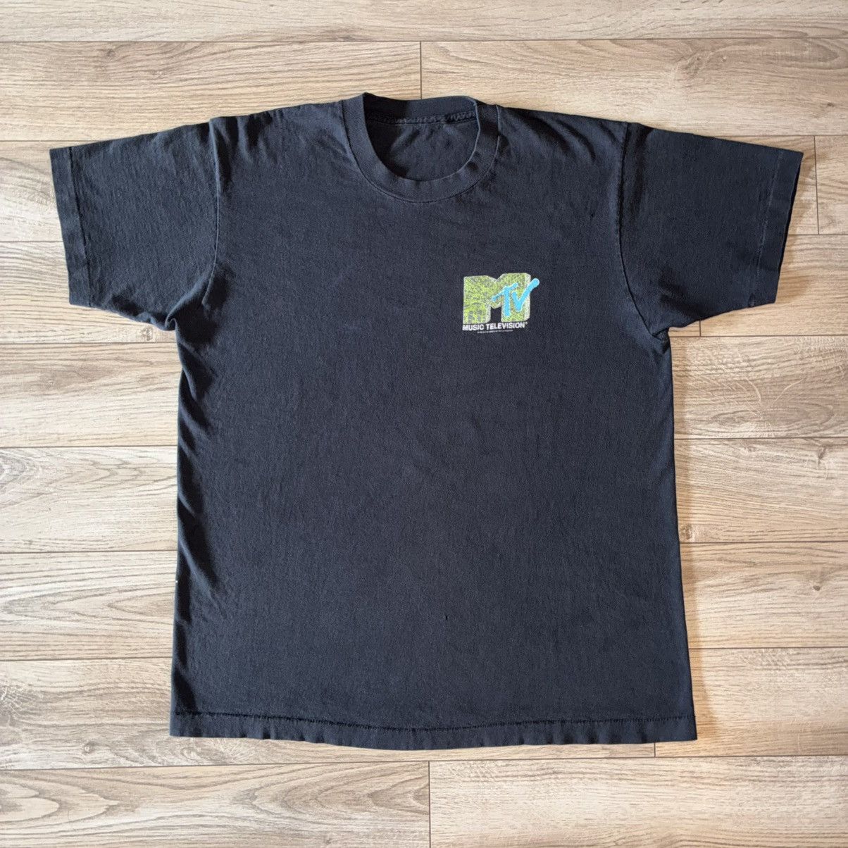Mtv 90s MTV fractal tee shirt Rare Size US XL / EU 56 / 4 - 3 Thumbnail