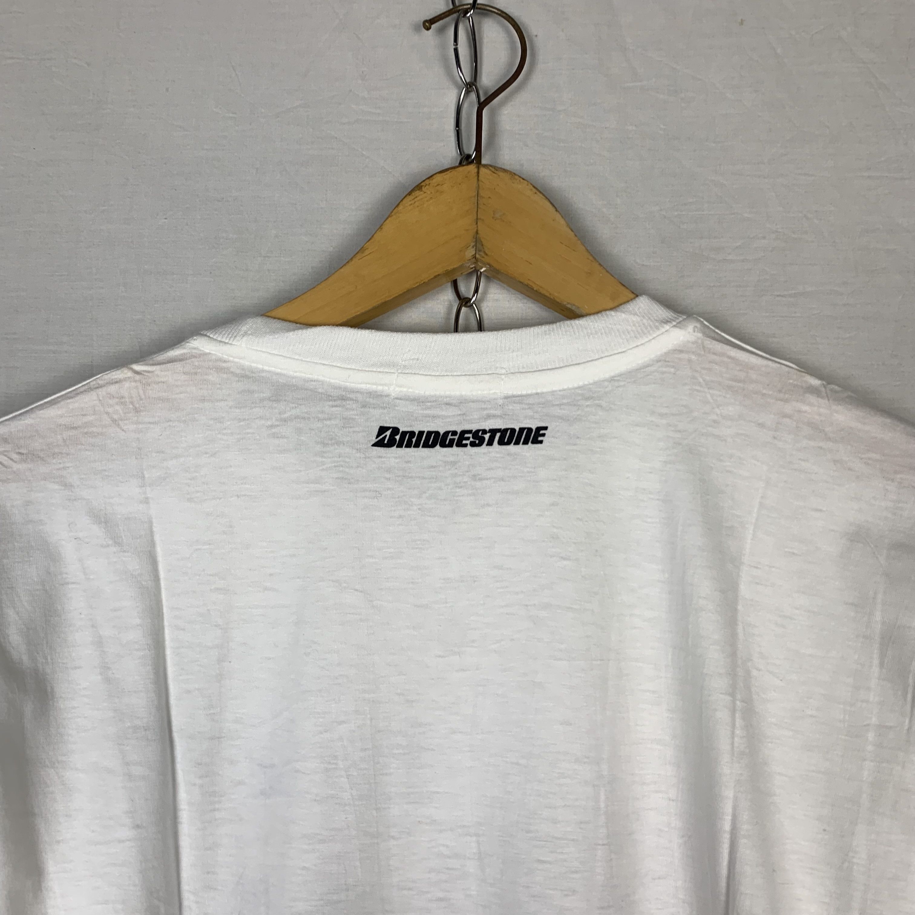 Vintage Vintage Formula 1 Bridgestone Potenza Tshirt Size US M / EU 48-50 / 2 - 4 Thumbnail