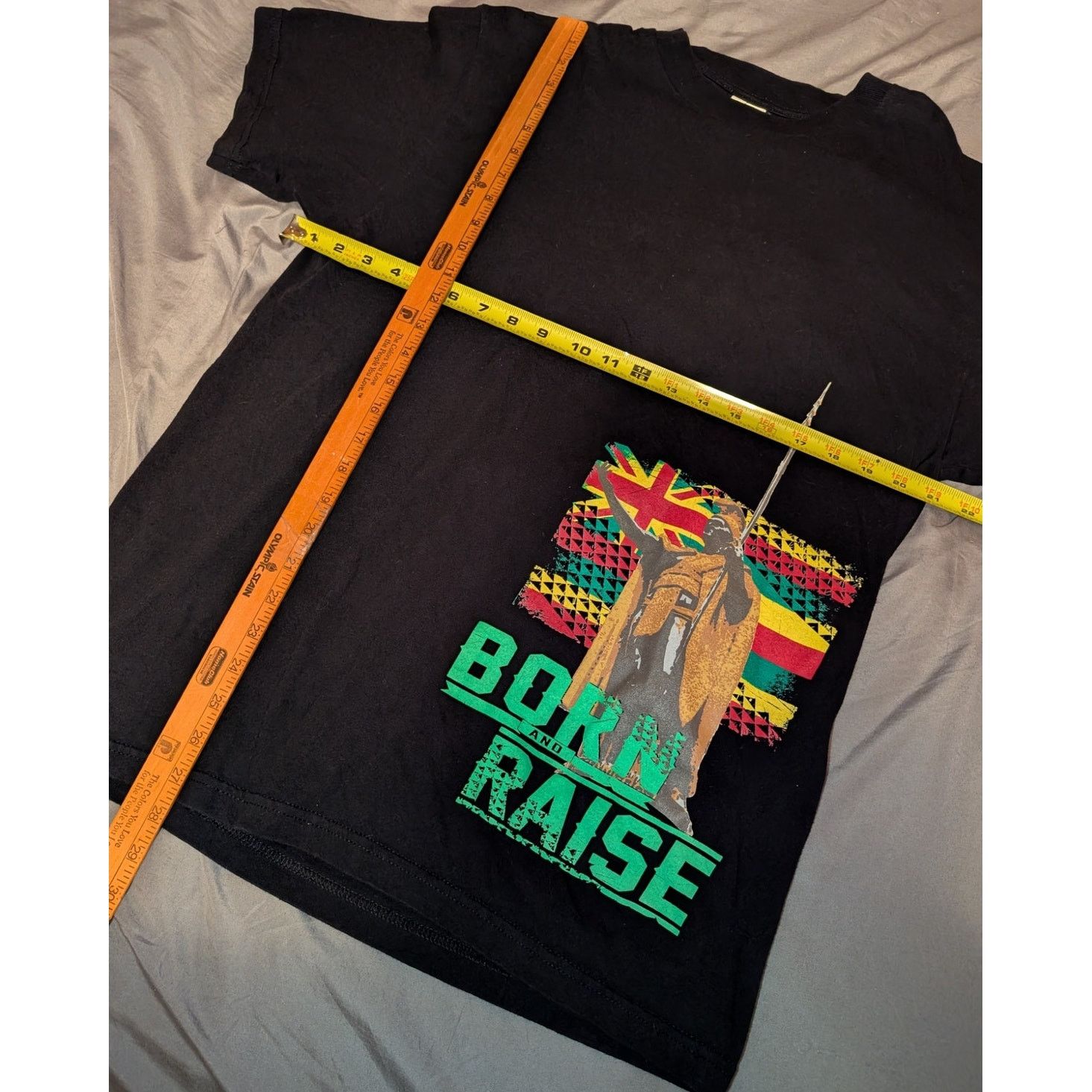 Hanes Vintage Shaka Hawaii Native Born and Raise T-Shirt Large Size US L / EU 52-54 / 3 - 4 Thumbnail