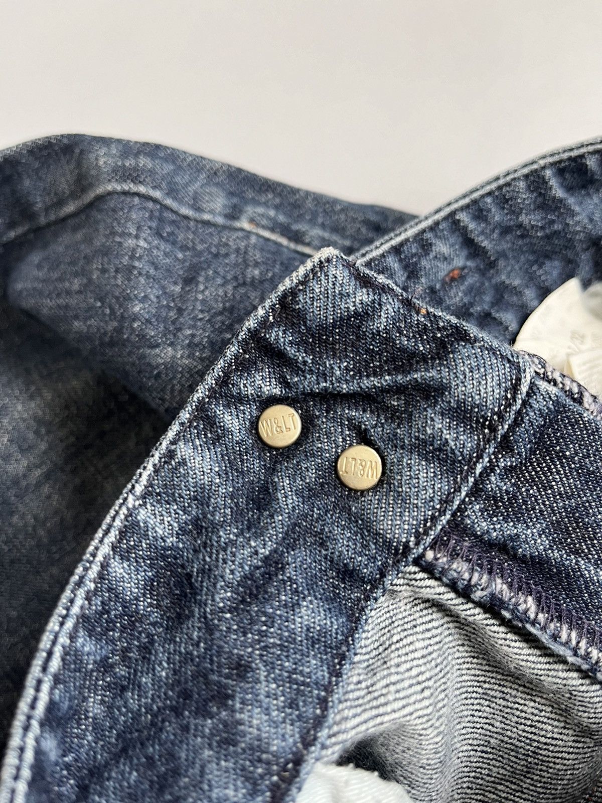 Walter Van Beirendonck Walter Van Beirendonck Wild & Lethal Dark Blue Denim Jeans Size 26" / US 2 / IT 38 - 7 Thumbnail