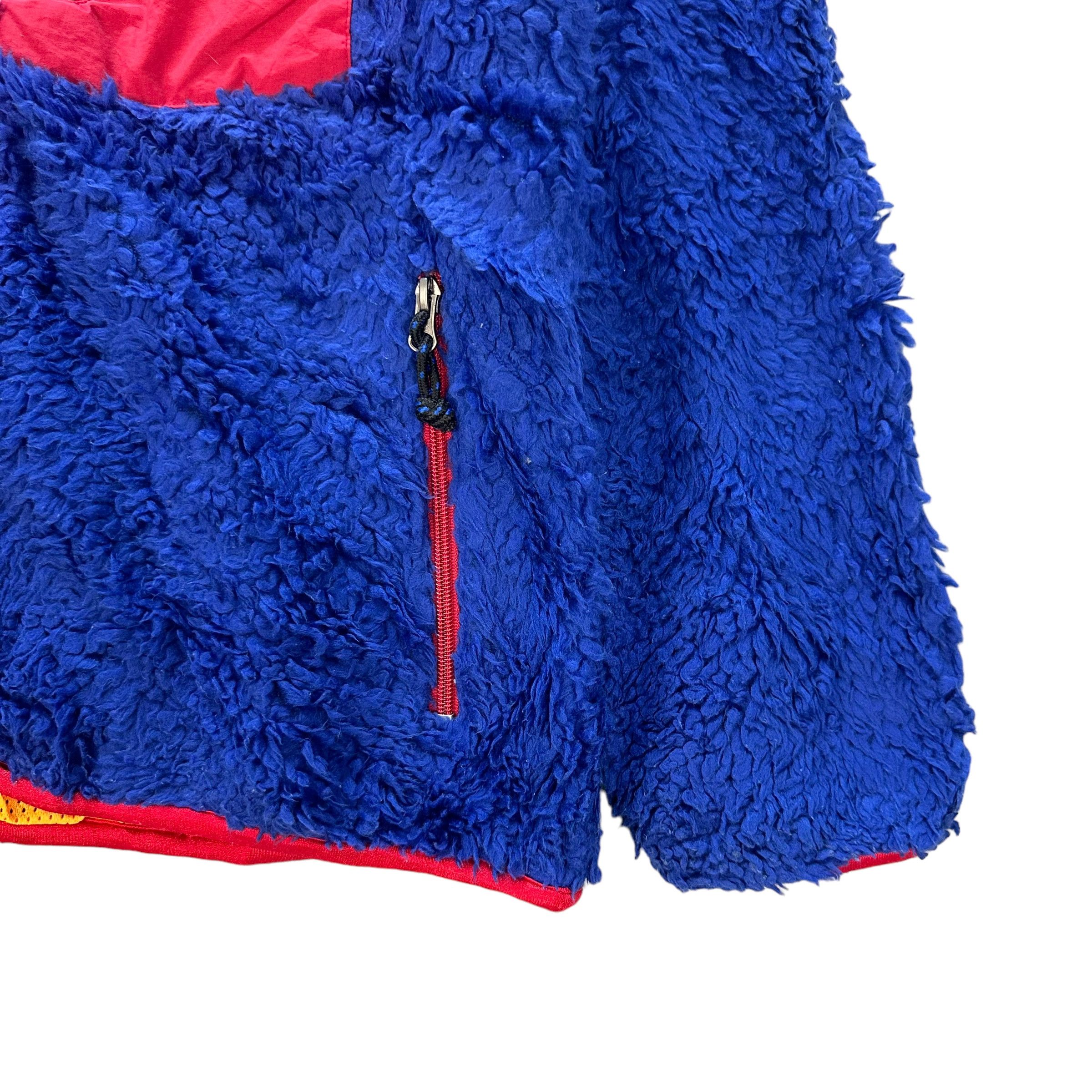 Japanese Brand NEVER SEEN THING DEEP PILE FLEECE JACKET RETRO X #8955-042 Size US M / EU 48-50 / 2 - 5 Thumbnail