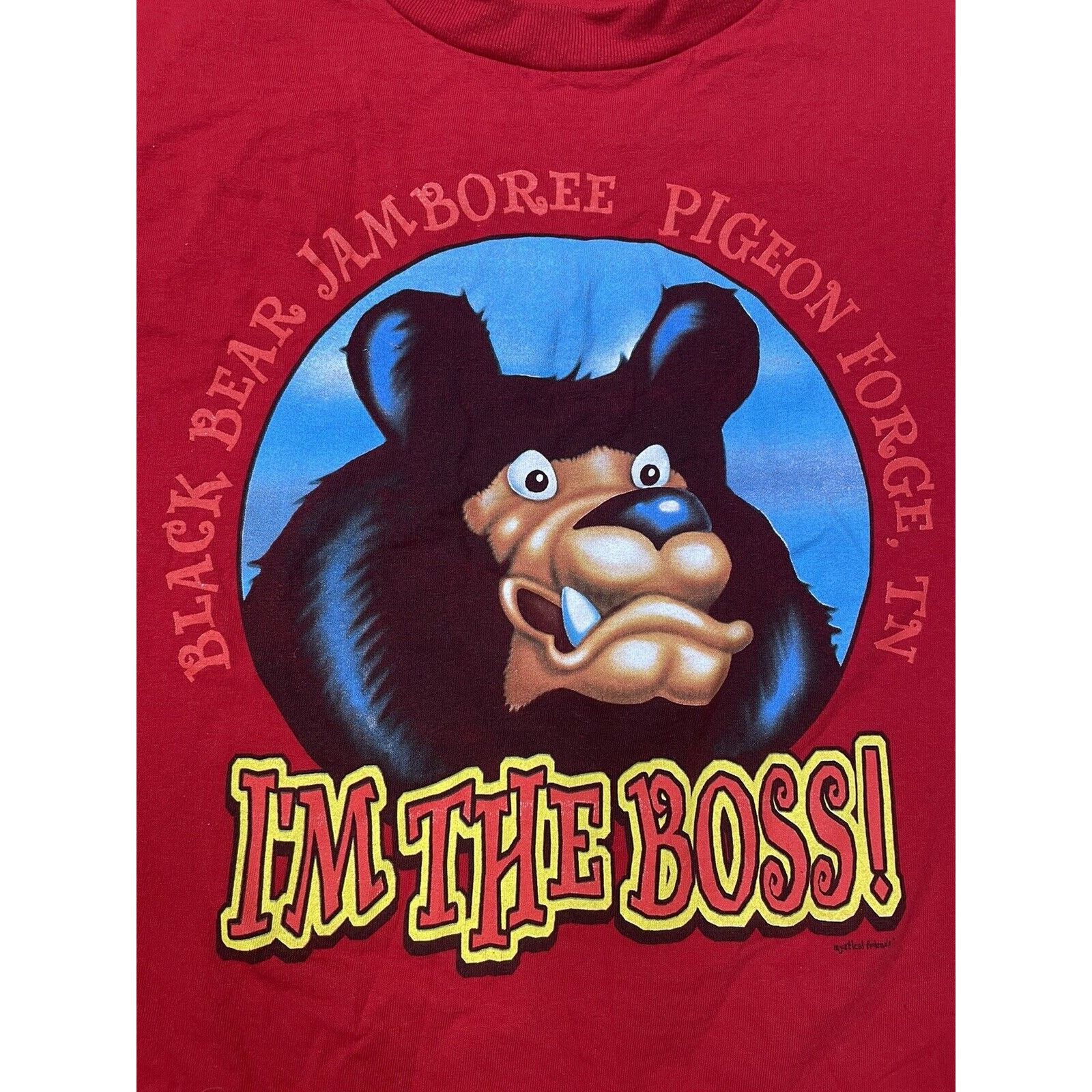 Delta Vintage Black Bear Jamboree Dinner Show Pigeon Forge, Tn XL Size US XL / EU 56 / 4 - 2 Thumbnail