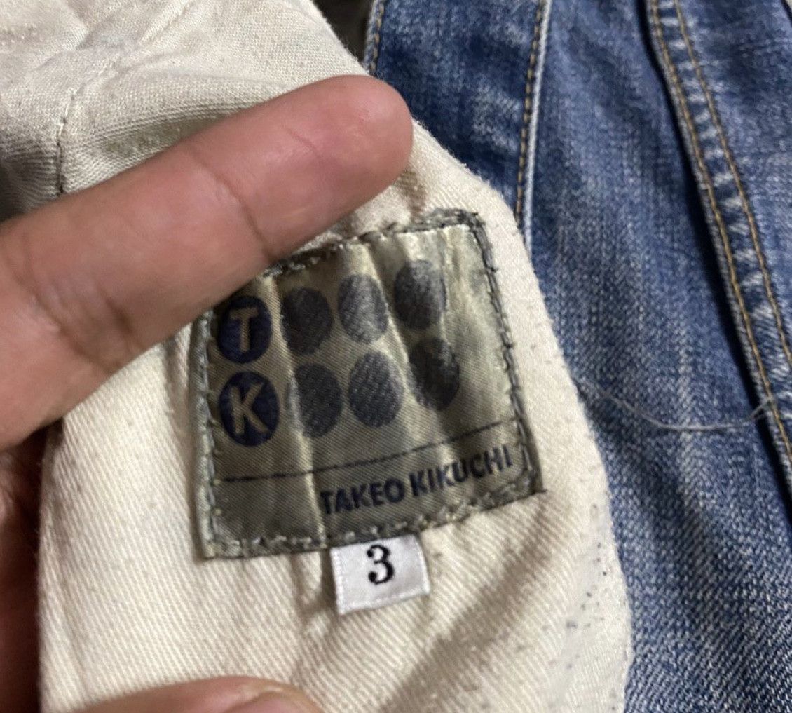 Designer × Takeo Kikuchi Takeo Kikuchi Distress Painter Jeans Size US 32 / EU 48 - 5 Thumbnail
