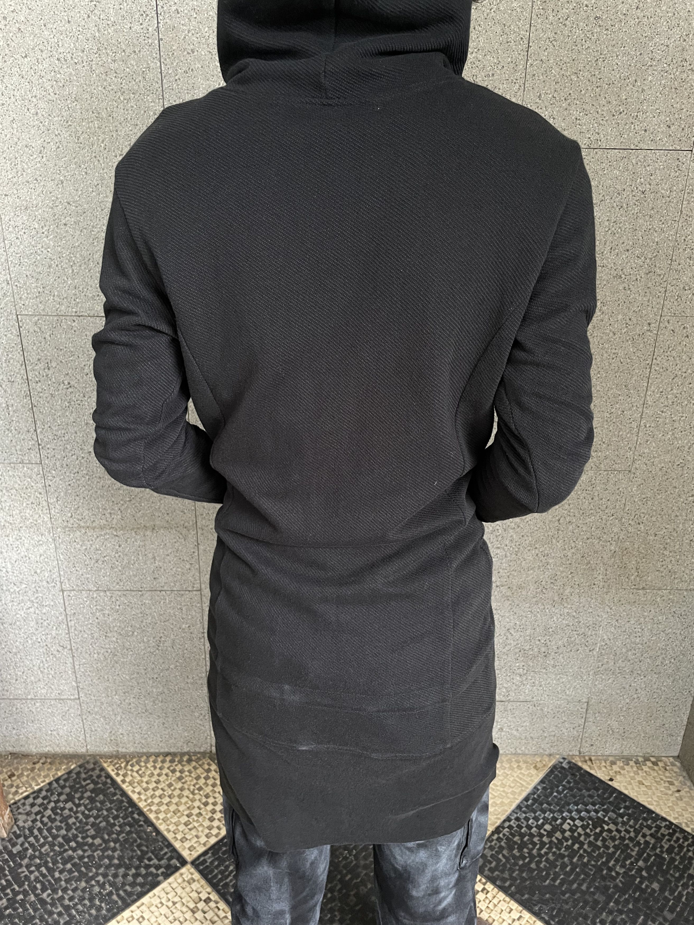 Schlussel Schlussel Longline Gothic Double Zip Up Hoodie Size US S / EU 44-46 / 1 - 7 Thumbnail