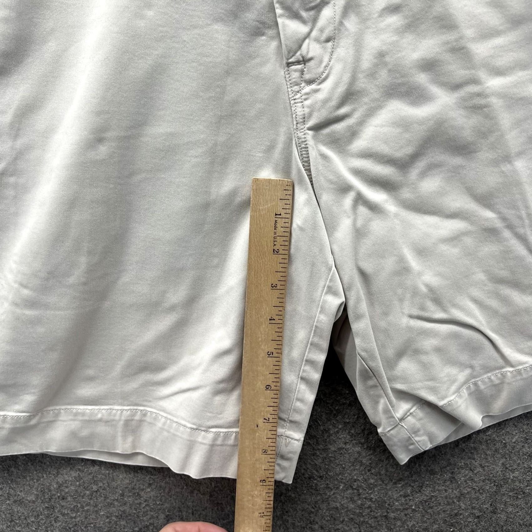 Polo Ralph Lauren Polo Ralph Lauren Shorts Mens 32 Beige Stretch Classic Fit Chino Casual 9 Inseam Size US XS / EU 42 / 0 - 5 Thumbnail