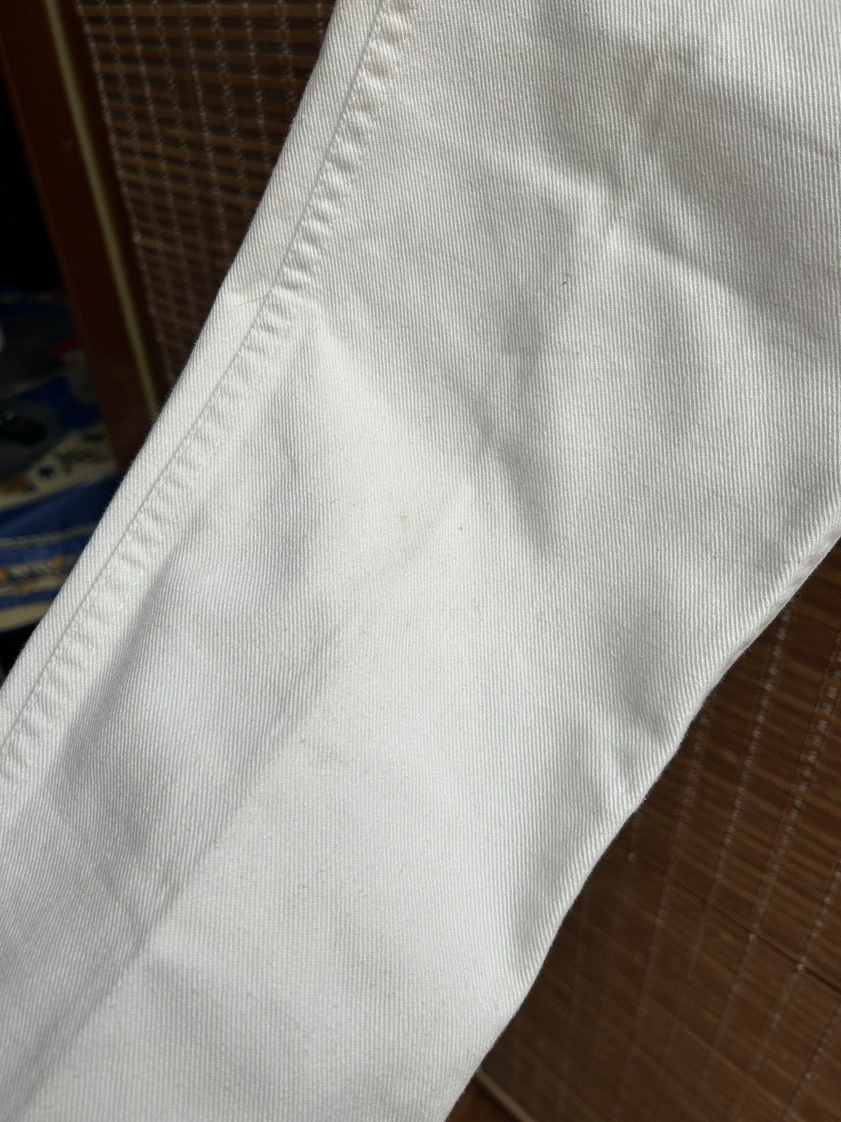 Levi's 60s Levi’s Big E White Slim Jeans White Tab Talon 42 Zip Size 25" / US 0 / IT 36 - 17 Thumbnail