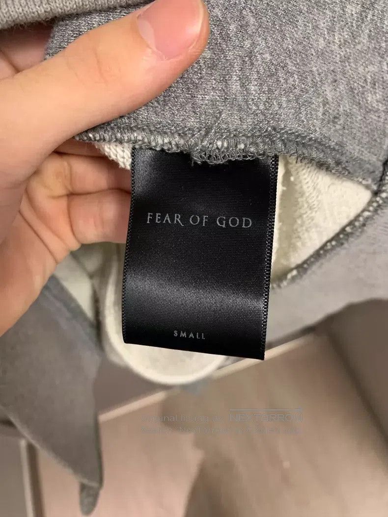 Fear of God Fear of God Snowflake gray lambswool sweatshirt Size US S / EU 44-46 / 1 - 4 Thumbnail