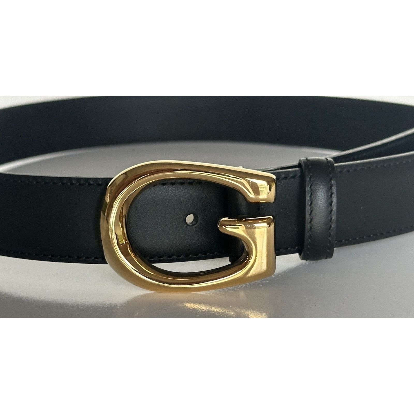 Gucci Gucci Selleria G-Buckle Leather Belt Black 115/46 IT 655566 Size ONE SIZE - 2 Thumbnail