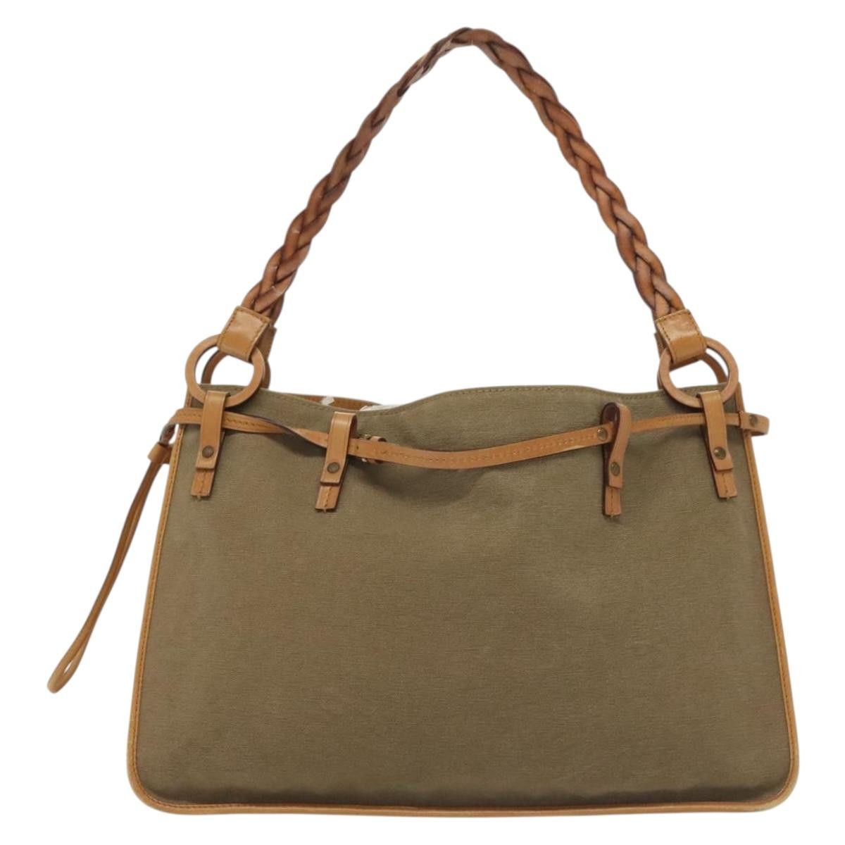 Gucci GUCCI Tote Bag Canvas Beige Size ONE SIZE - 2 Thumbnail