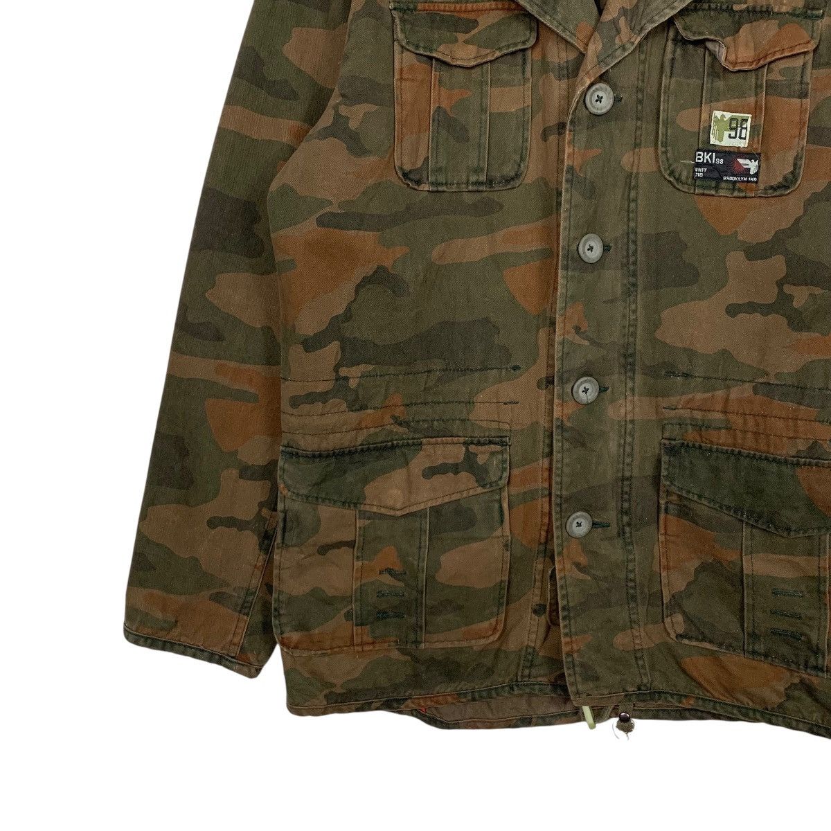 Brooklyn Industries BROOKLYN INDUSTRIES Workwear Camo Chore Jacket #2587-C117 Size US XL / EU 56 / 4 - 3 Thumbnail