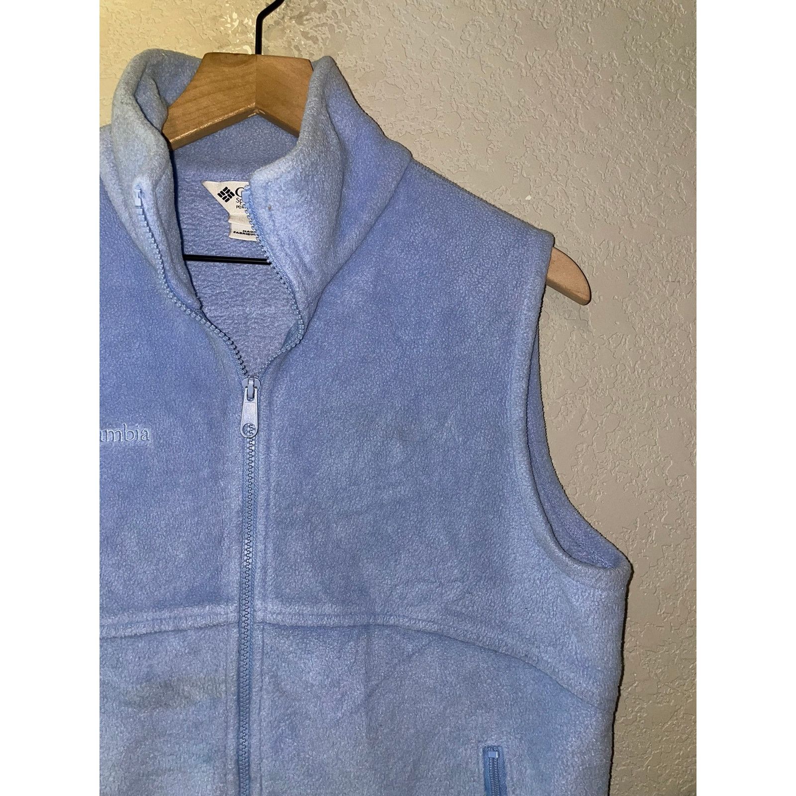 Columbia Womens Columbia Fleece Vest Powder Blue Women S Small Size S / US 4 / IT 40 - 3 Thumbnail