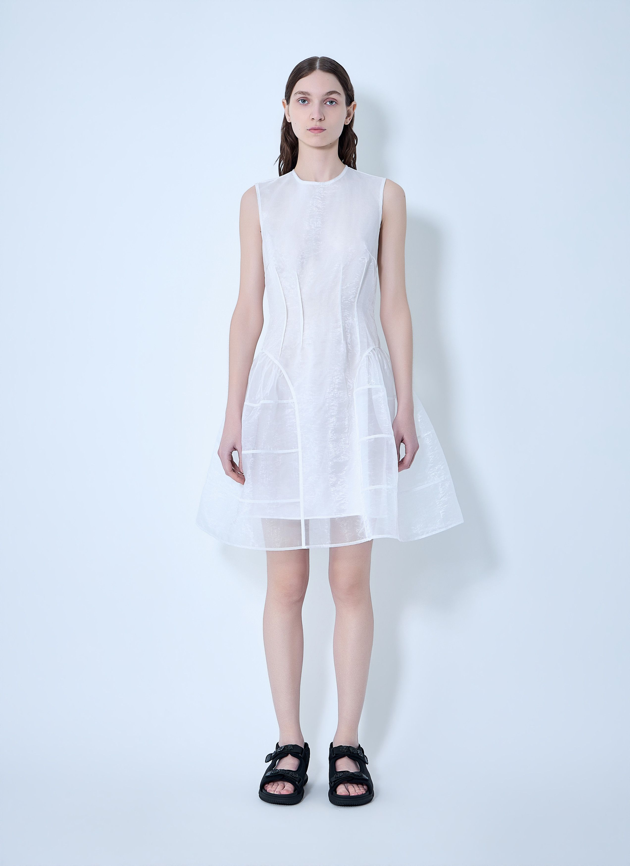 Cecilie Bahnsen Claudie Fitted Dress Size S / US 4 / IT 40 - 1 Thumbnail