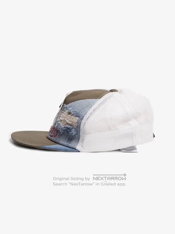 Greg Lauren Greg Lauren x Paul&Shark Woven Baseball Cap. Size ONE SIZE - 4 Thumbnail