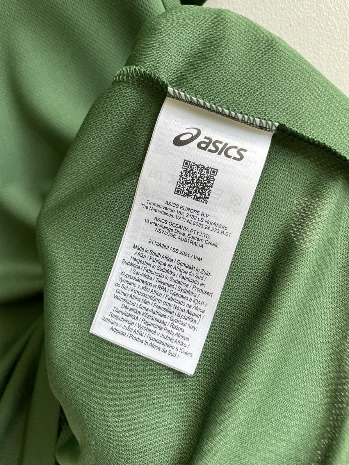 Vintage South Africa Home Rugby Union Training Shirt Asics Jersey Size M / US 6-8 / IT 42-44 - 6 Thumbnail