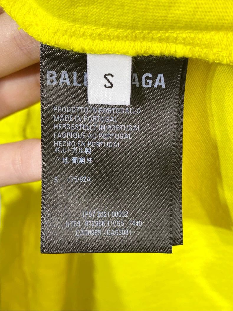 Balenciaga Balenciaga Letter printed logo short sleeves 2503-Nextarrow Size US S / EU 44-46 / 1 - 7 Thumbnail