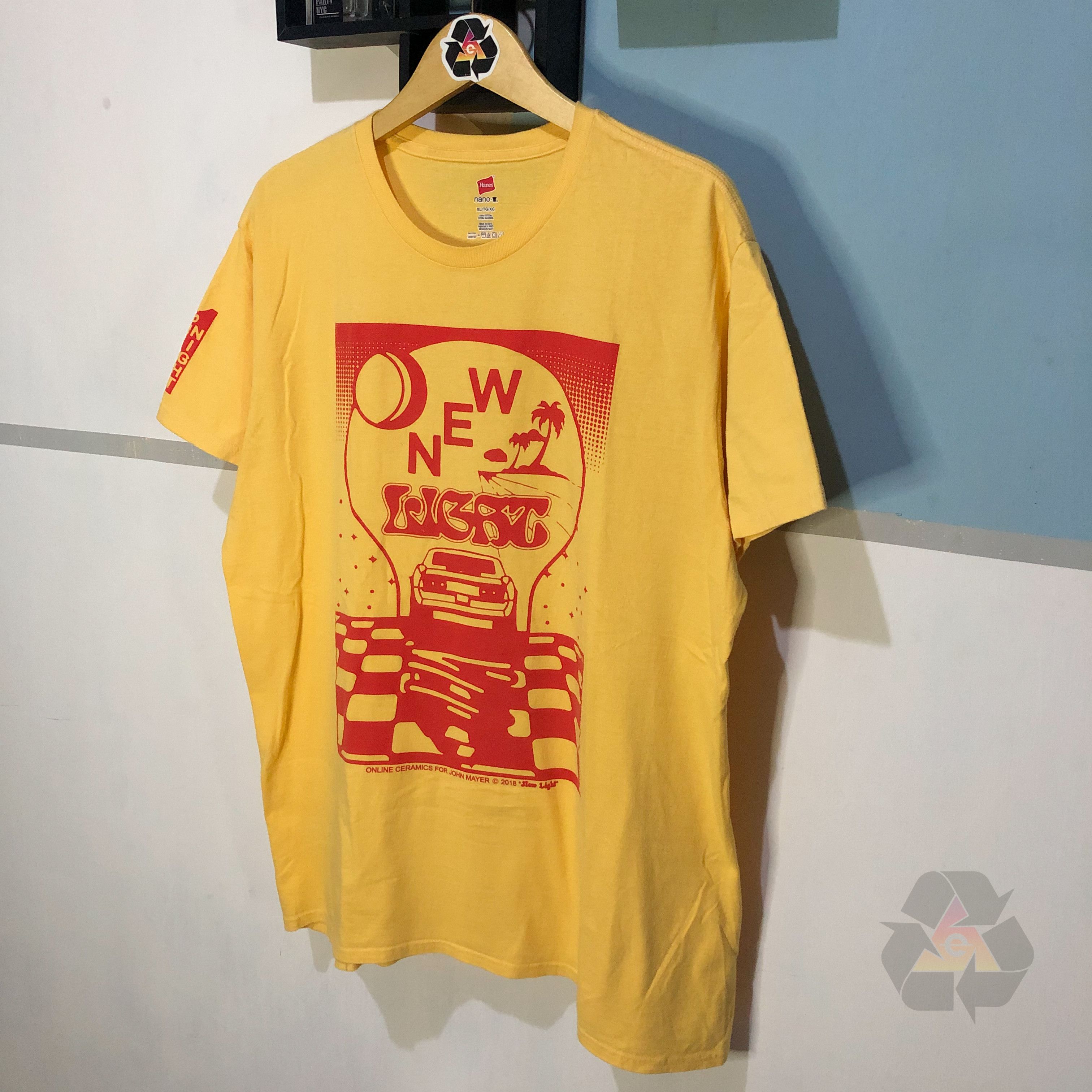 John Mayer × Online Ceramics Online Ceramics John Mayer New Light Promo T-Shirt Graphic Size US XL / EU 56 / 4 - 3 Thumbnail
