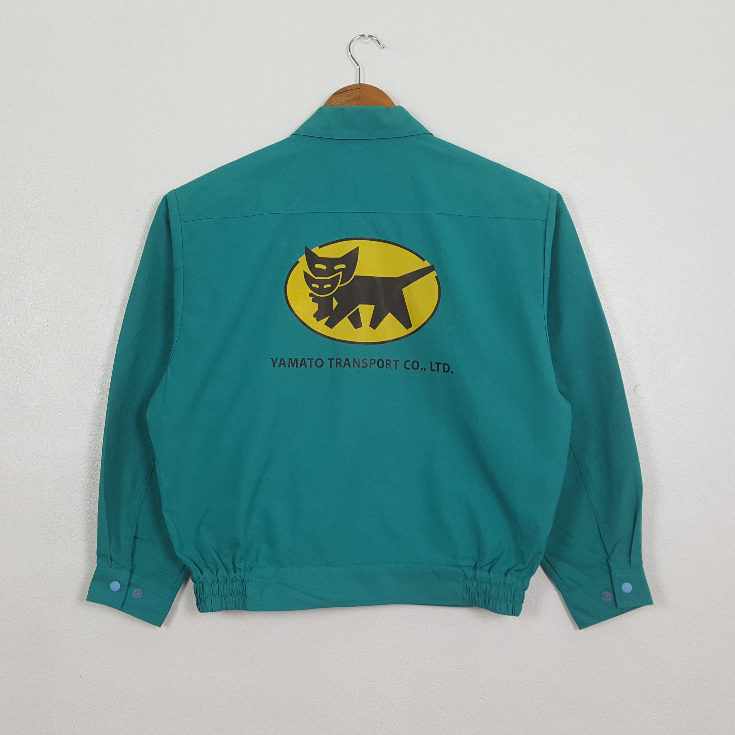 Japanese Brand Vintage Yamato Transport Co Ltd Racing Custom Jacket C303N8 Size US M / EU 48-50 / 2 - 1 Thumbnail