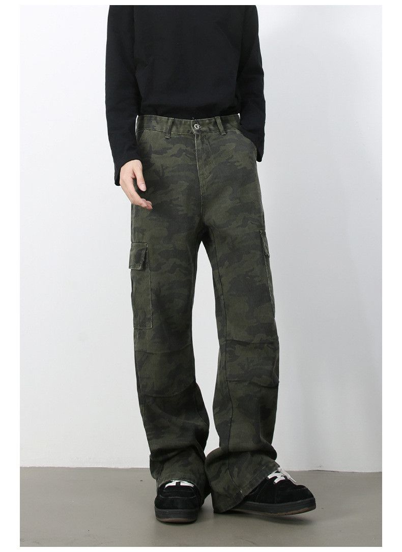 Japanese Brand Vintage loose high street camouflage cargo jeans Size US 32 / EU 48 - 3 Thumbnail