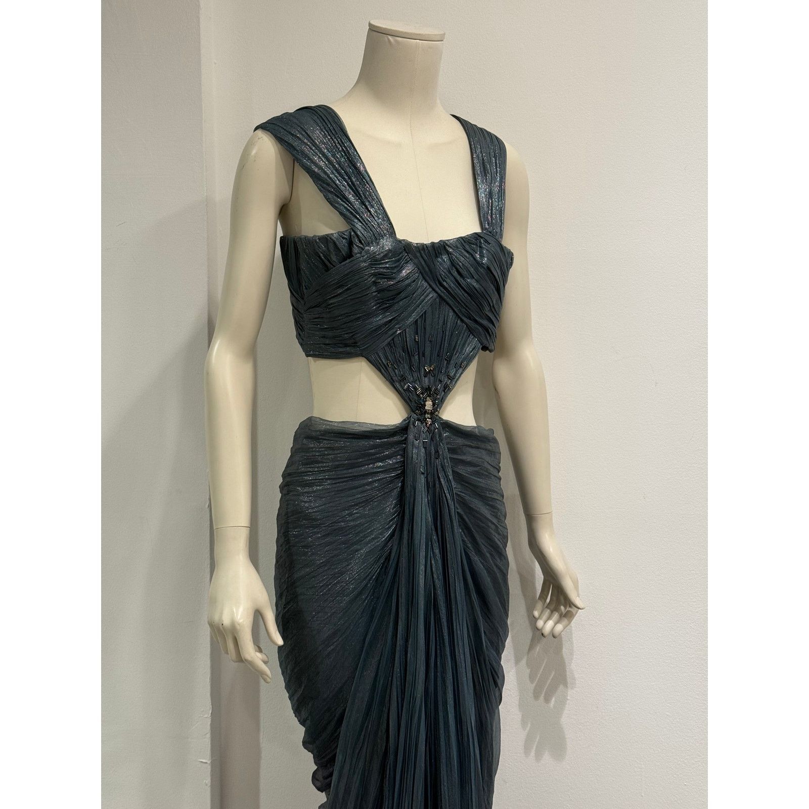 Roberto Cavalli 2012 Roberto Cavalli long evening dress Size M / US 6-8 / IT 42-44 - 3 Thumbnail