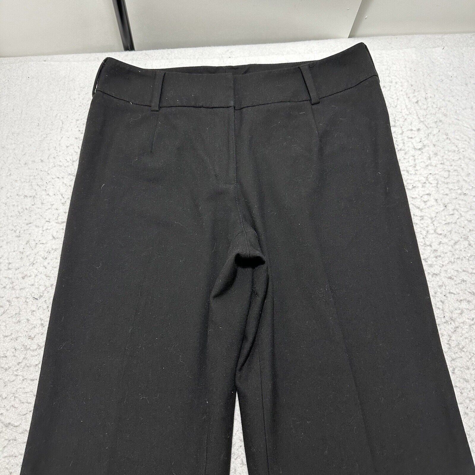 Liz Claiborne Liz Claiborne 10 Audra Comfort Stretch Dress Pants Black Size 32" / US 10 / IT 46 - 2 Thumbnail