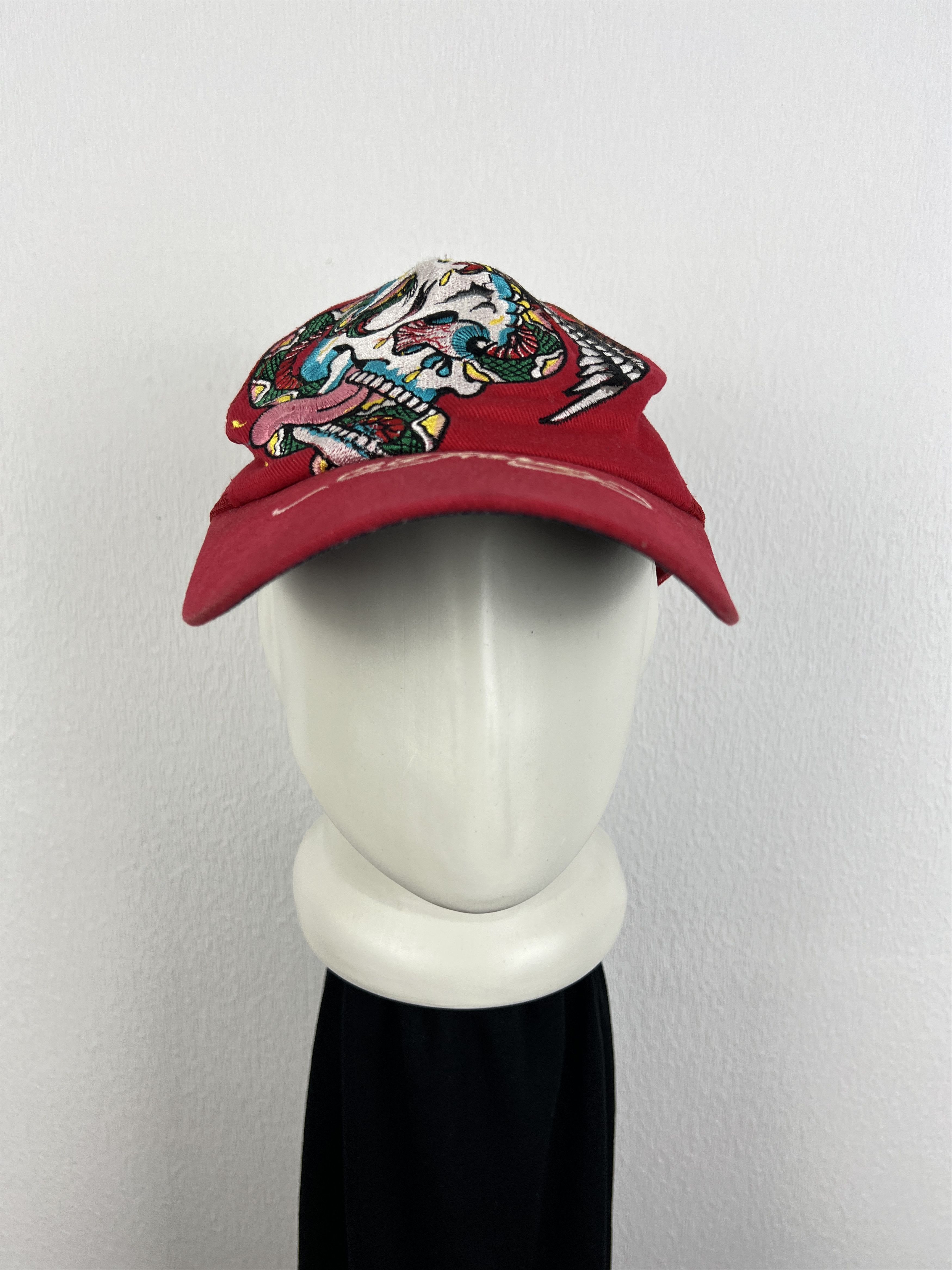 Vintage Ed Hardy Cap Hat Truck Cristian Rare Adult Skull Love Kills Size ONE SIZE - 2 Thumbnail