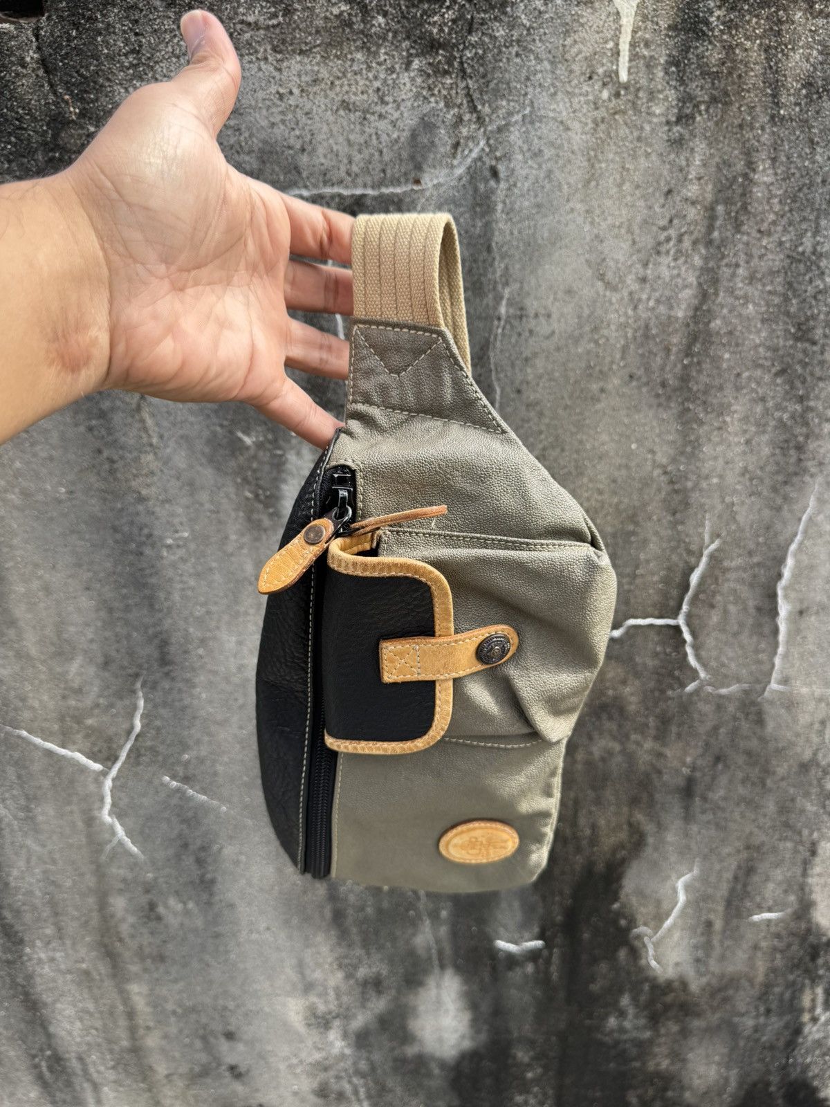 C.P. Company × Massimo Osti × Vintage c.p company waist bag leather Size ONE SIZE - 1 Thumbnail