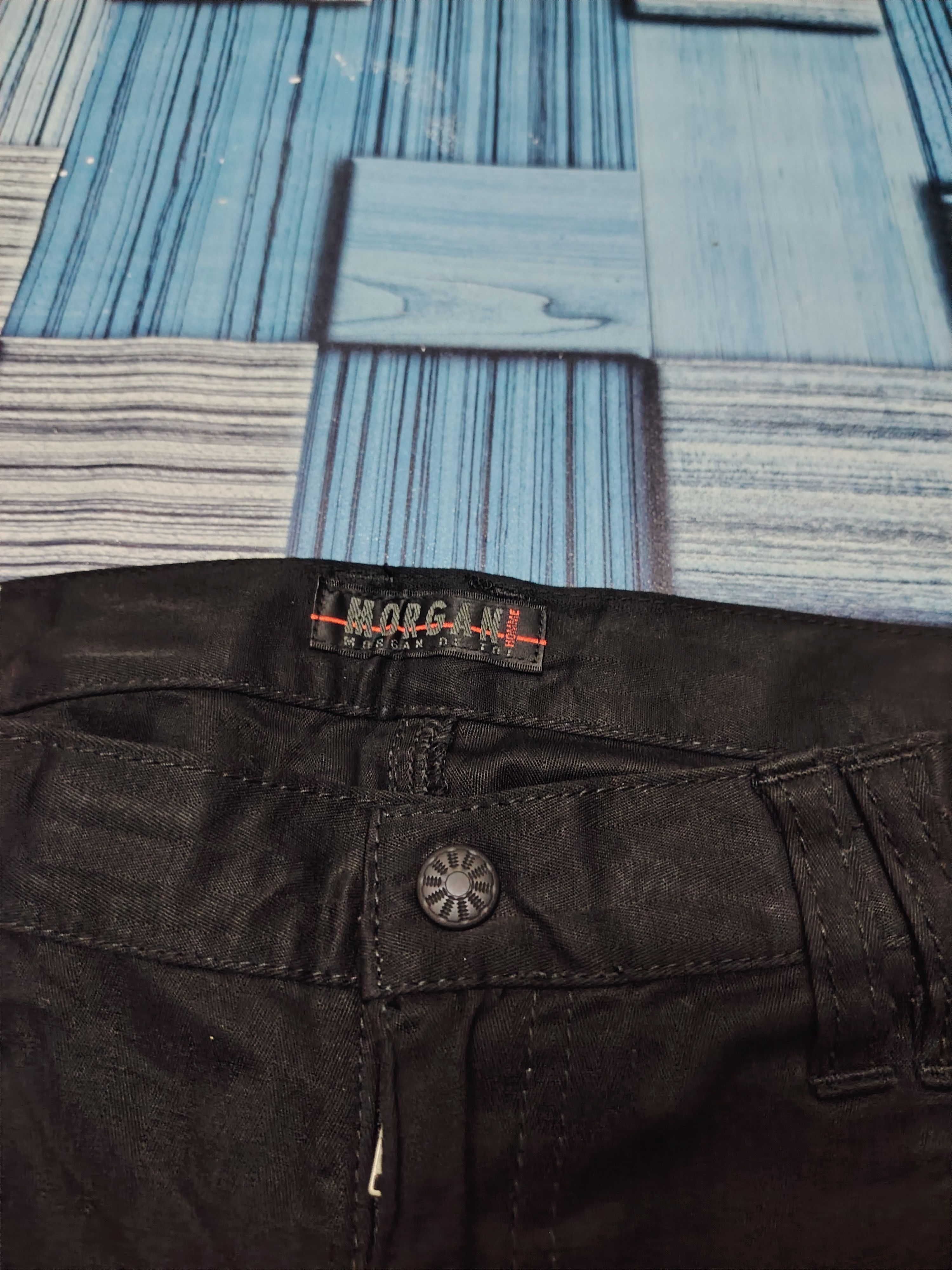 Morgan Homme Japanese Morgan Homme Lining Corduroy Black Pants Size US 31 - 6 Thumbnail