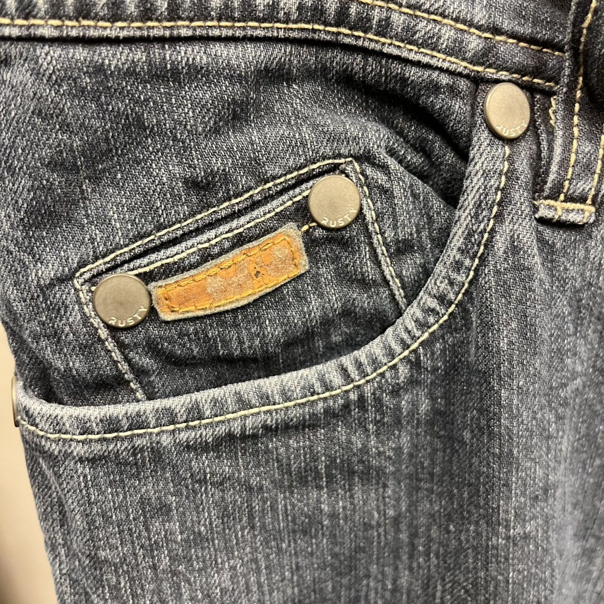 Rusty × Vintage Rusty Denim Y2K Vintage Relaxed Fit Jeans Baggy Skater 32x30 Size US 33 - 5 Thumbnail