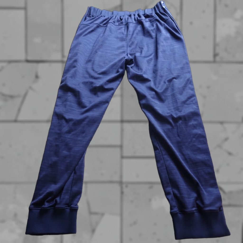 Adidas Adidas Pants 2XL Blue Tear Away 2015 Player Issue Basketball Jogger Mens Shorts? Size US 39 - 1 Thumbnail