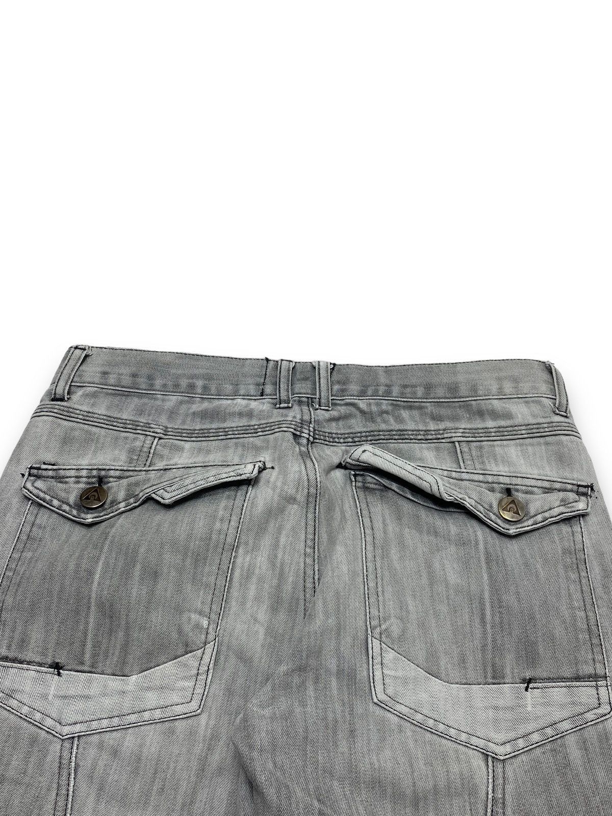 Jean Vintage AIRWALK Crazy Skater Grey Jeans Denim Y2K #2 Size US 32 / EU 48 - 11 Thumbnail