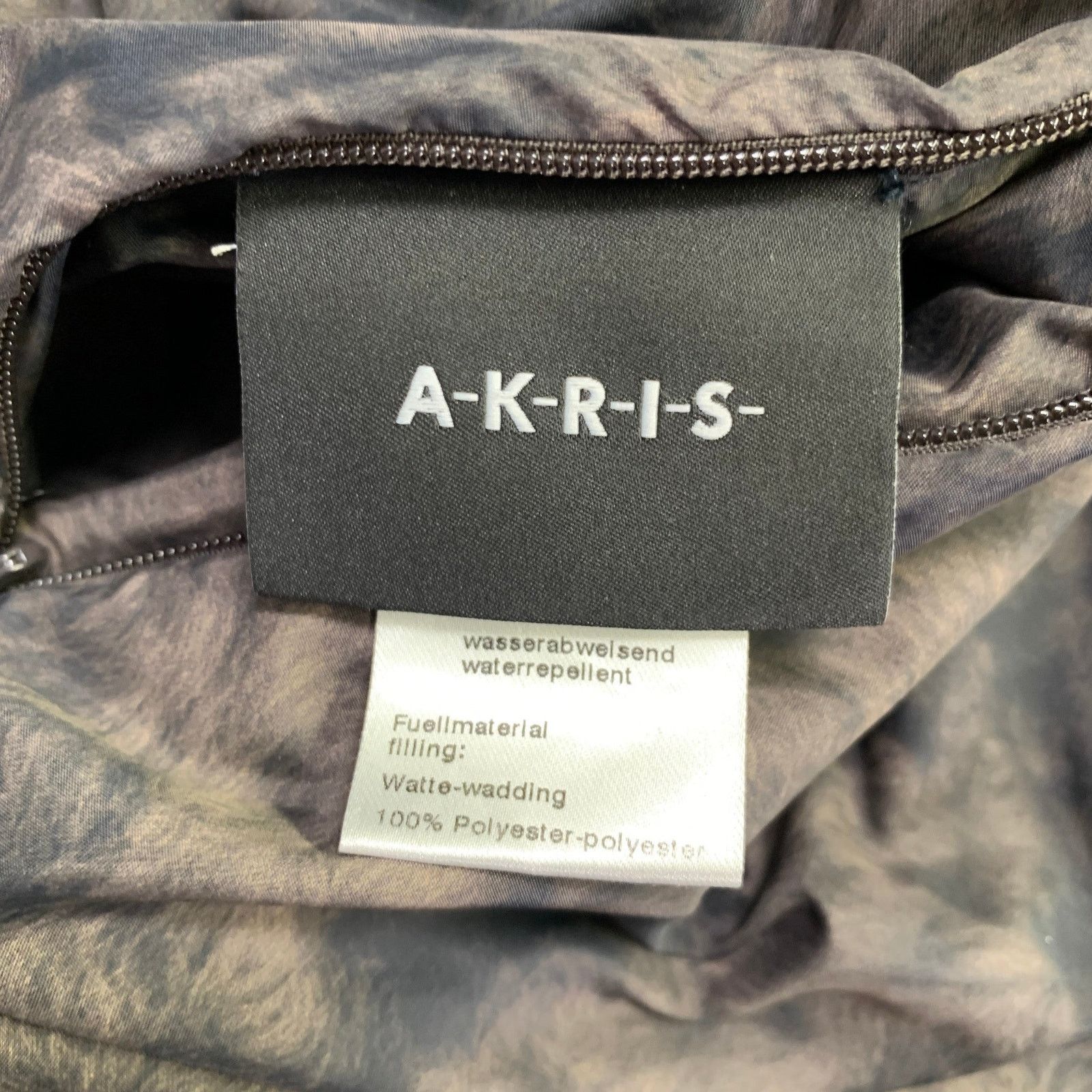 Akris AKRIS 14 Black Brown Fur Effect Nylon Reversible Puffer Coat Size XL / US 12-14 / IT 48-50 - 6 Thumbnail
