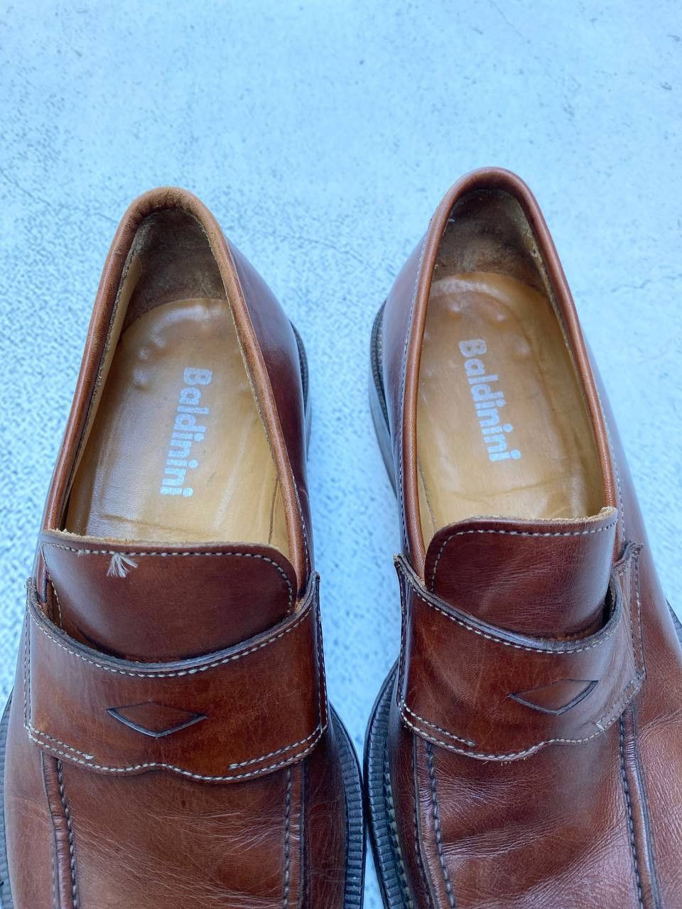 Other Vintage Guidi Prada style Leather Faded Shoes Size US 7 / EU 40 - 17 Thumbnail