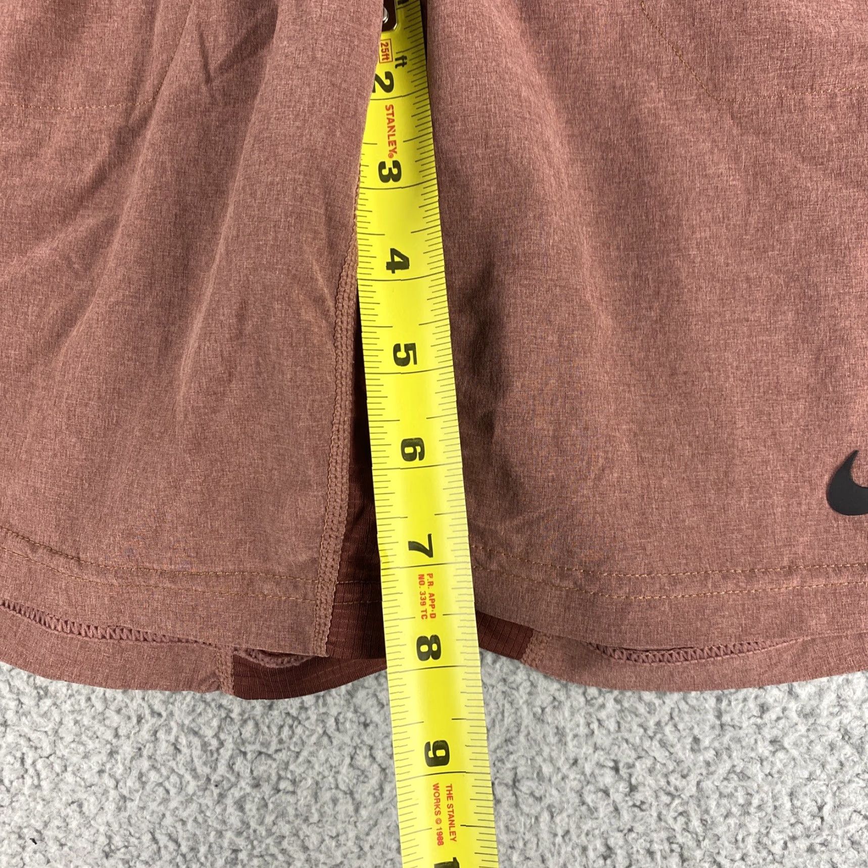 Nike Nike Dri-FIT Men’s Shorts size S Small Brown / 41-51 Size US 29 - 7 Thumbnail