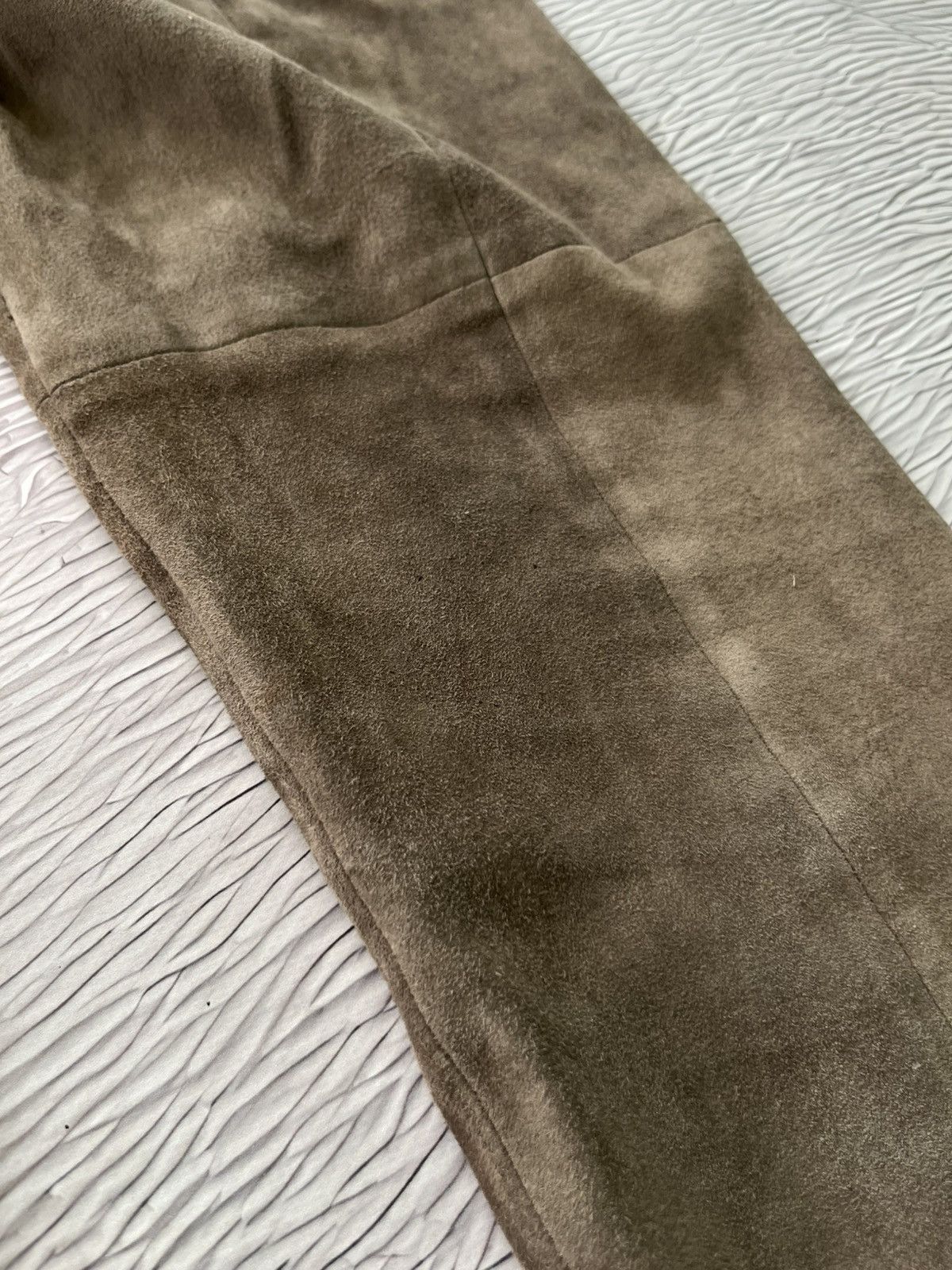 Annette Gortz Annette Gortz Luxury leather Pants Brown Germany Size 26" / US 2 / IT 38 - 9 Thumbnail