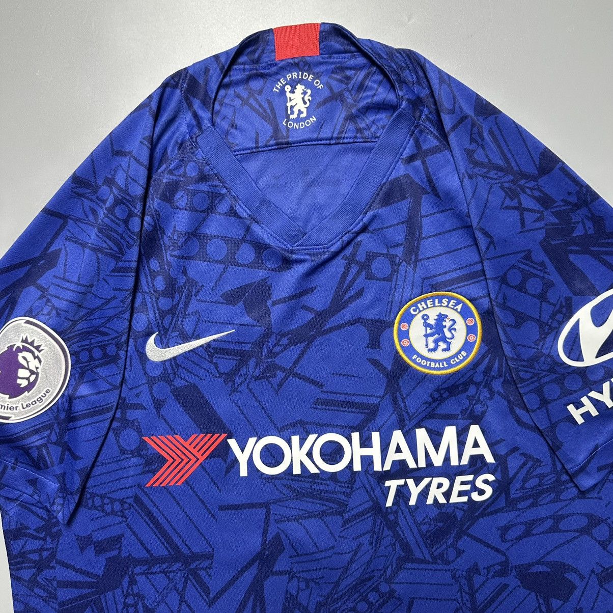 Nike CHELSEA NIKE 2019/2020 FOOTBALL HOME JERSEY #10 HAZARD Size US L / EU 52-54 / 3 - 4 Thumbnail
