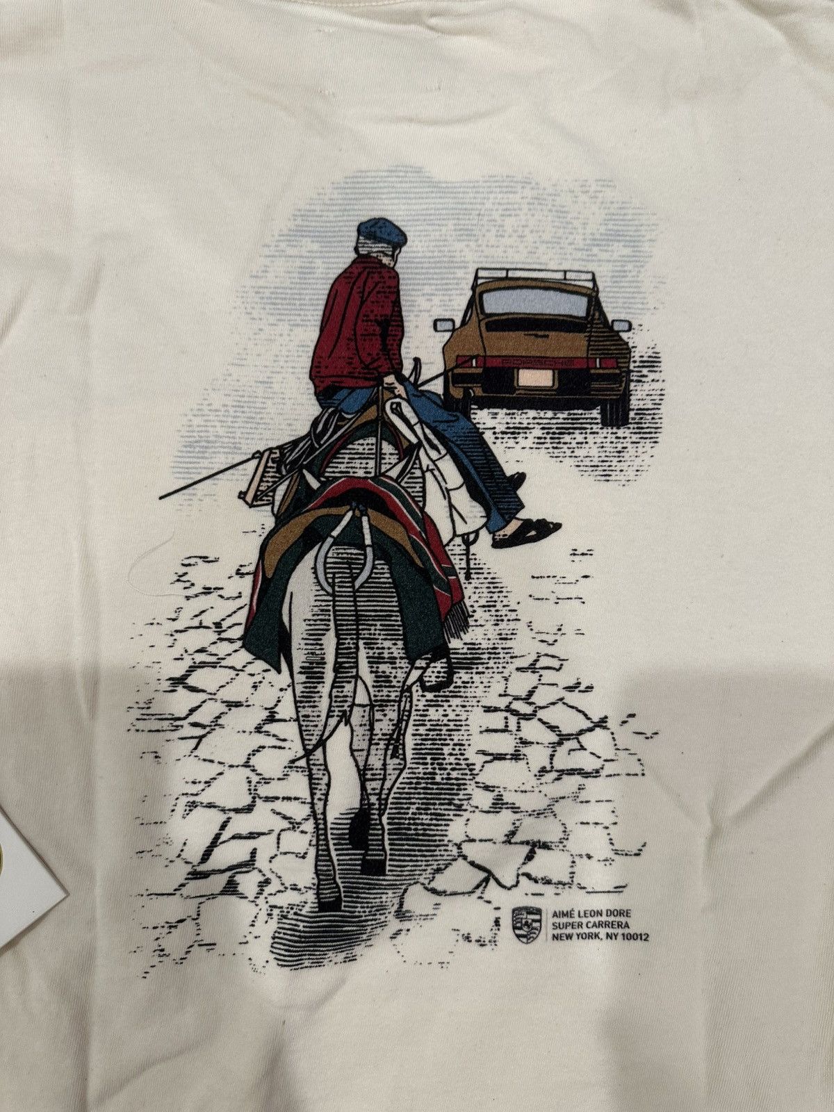 Aime Leon Dore × Porsche Design Aime Leon Dore SS21 Porsche 911SC Pappou Graphic Tee Large Size US L / EU 52-54 / 3 - 2 Thumbnail