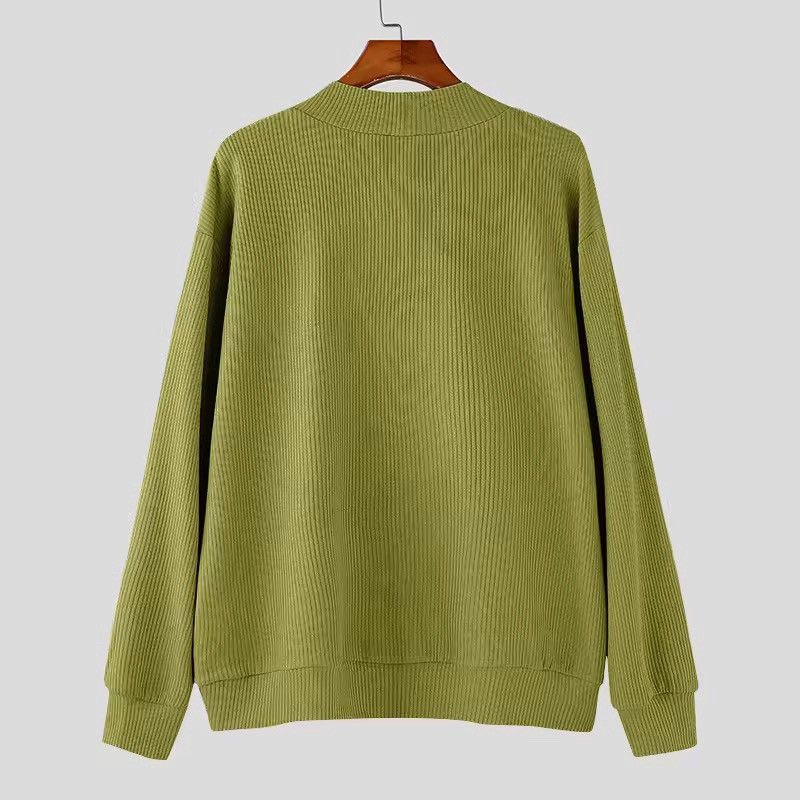Other Casual Streetwear Green V-Neck Sweater Cardigan Size US XL / EU 56 / 4 - 3 Thumbnail