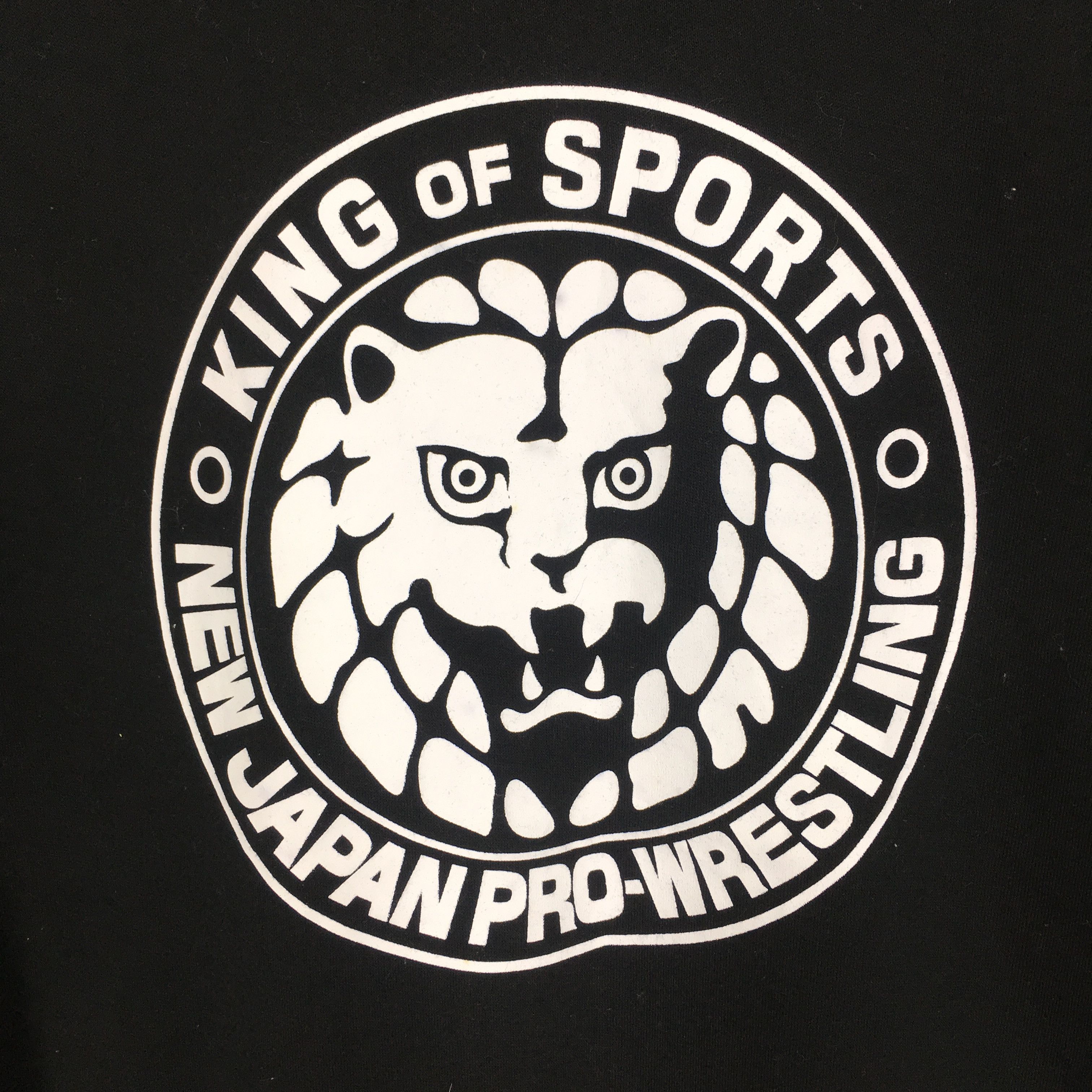 Japanese Brand vintage king of sport NJPW 1972 black sweatshirt- 658 Size US L / EU 52-54 / 3 - 5 Thumbnail