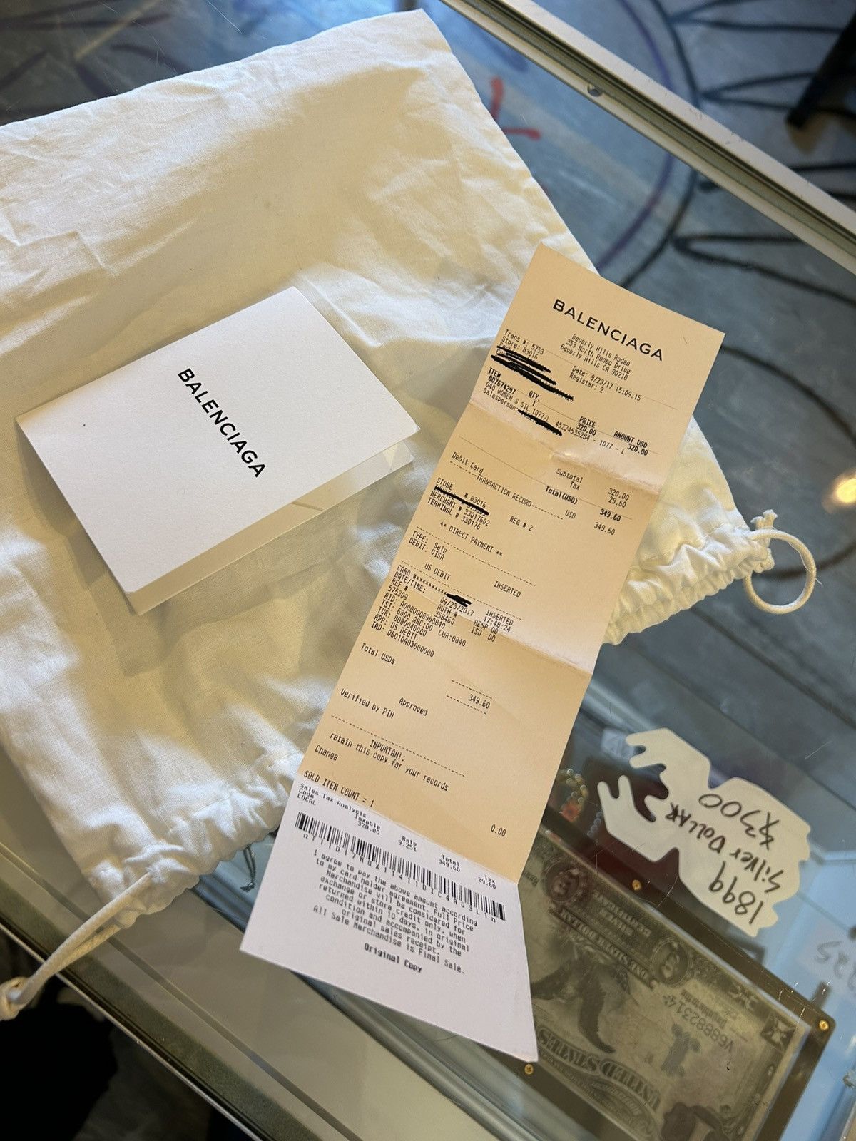 Balenciaga Brand New Balenciaga white hat Size ONE SIZE - 6 Thumbnail