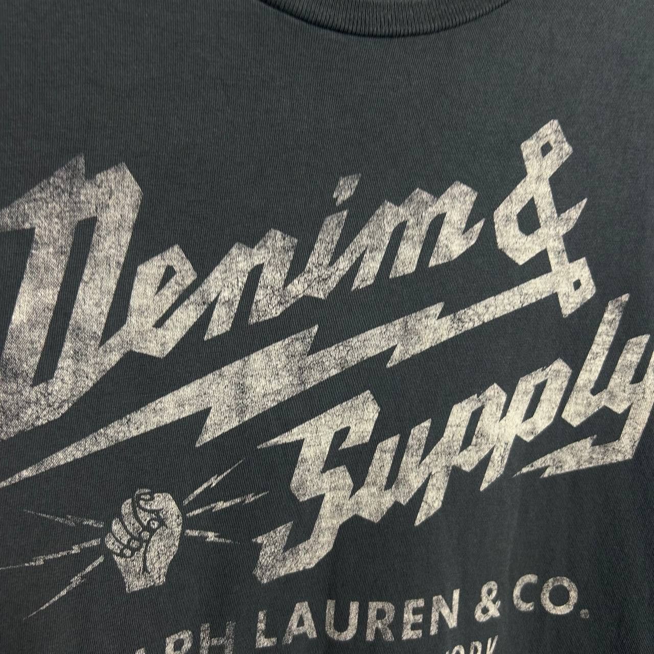 Denim & Supply Ralph Lauren Designer Denim & Supply Ralph Lauren big logo streetwear tee Size US XL / EU 56 / 4 - 3 Thumbnail