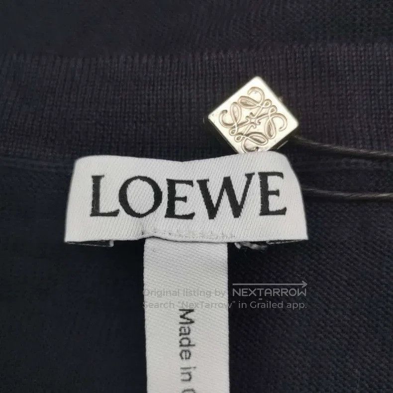 Loewe Loewe Wool Solid Color Crew Neck Knit Top Size S / US 4 / IT 40 - 6 Thumbnail