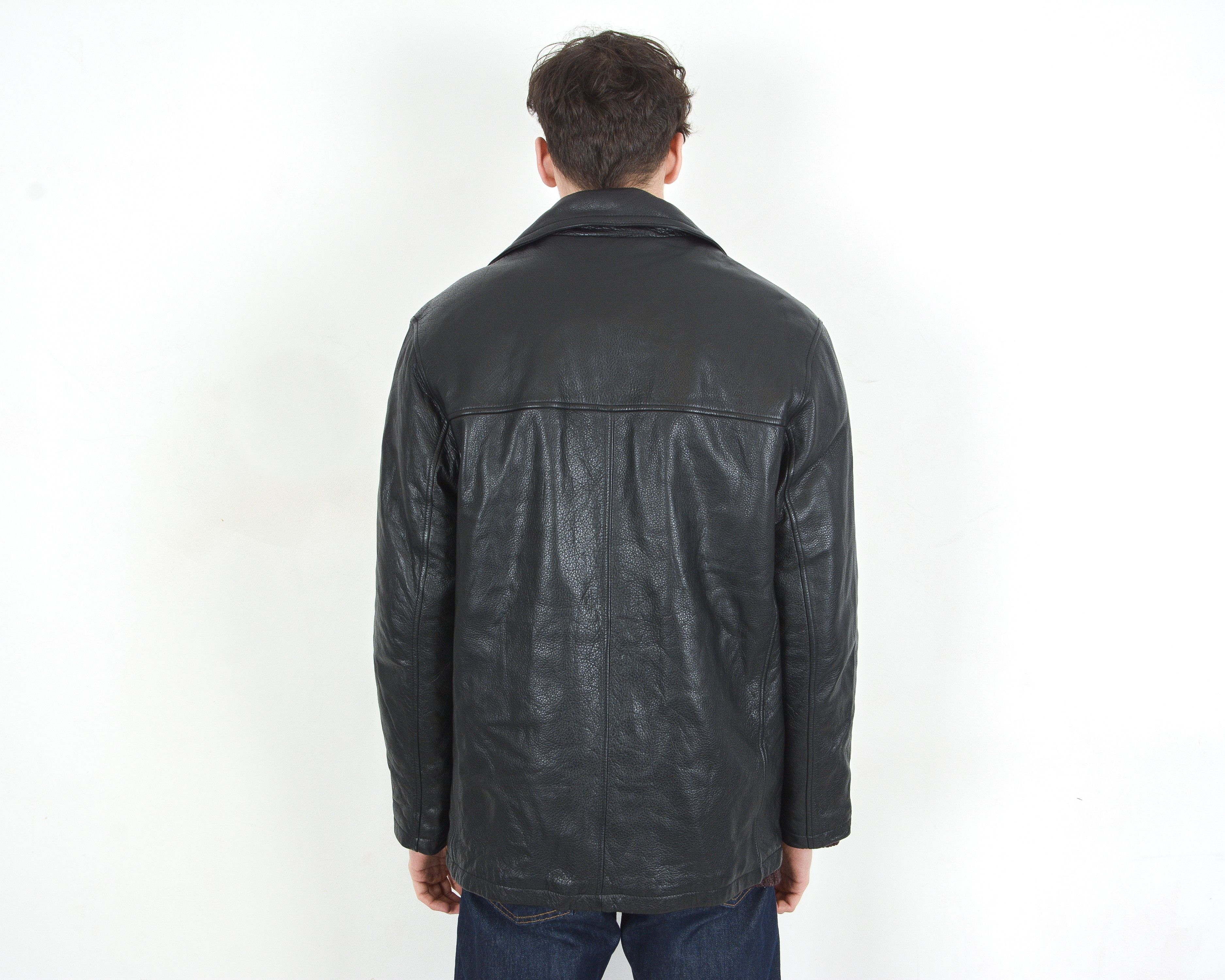 M. Julian × Vintage × Wilsons Leather y2k Leather Jacket Removable Lining men L Coat rocker goth Size US L / EU 52-54 / 3 - 4 Thumbnail