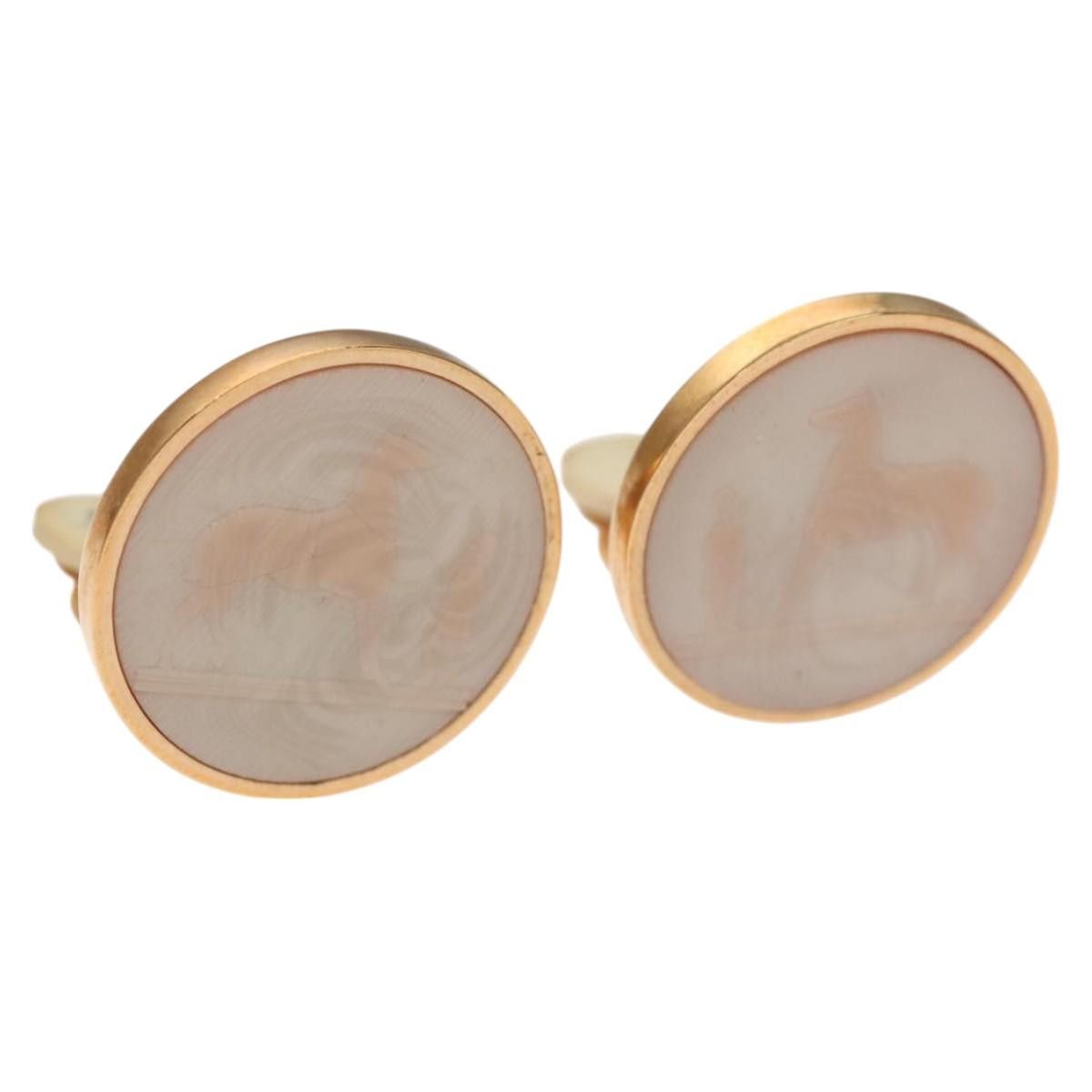 Hermes Hermès Corozo earring Size ONE SIZE - 1 Thumbnail