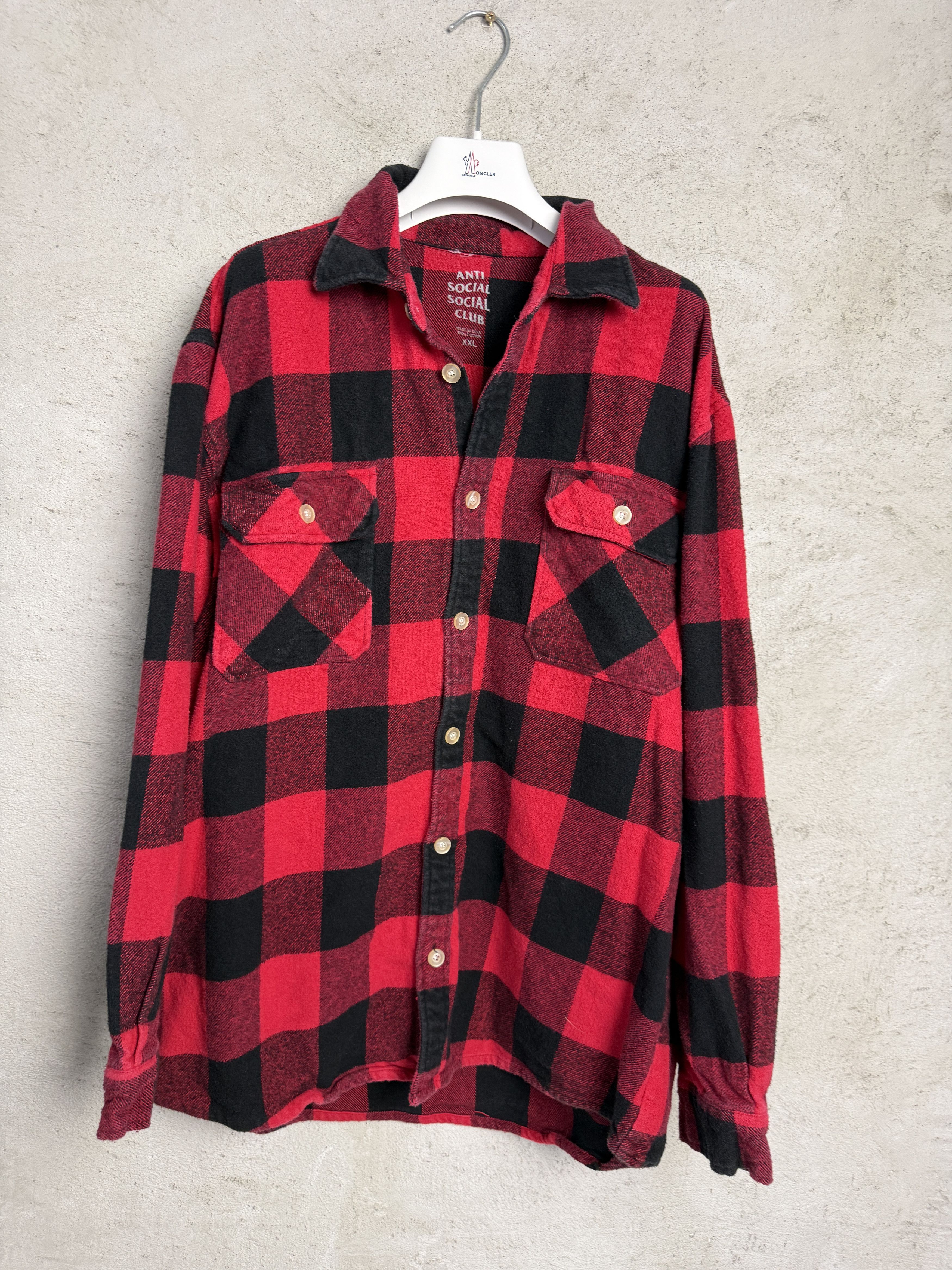 Anti Social Social Club ASSC Anti Social Social Club printed flannel shirt Size US XXL / EU 58 / 5 - 2 Thumbnail