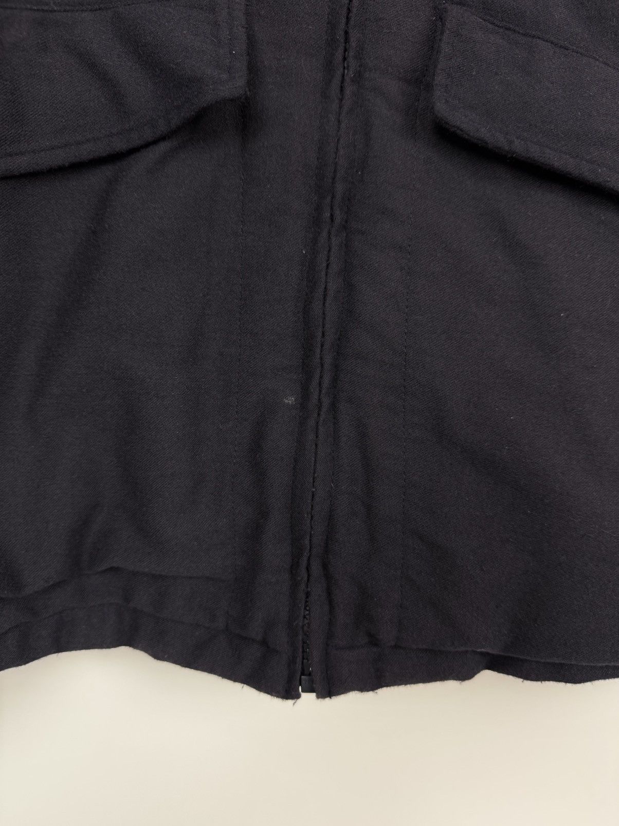 Yves Saint Laurent 1990’s Vintage Saint Lauren Jeans YSL Navy Work Jacket Size US M / EU 48-50 / 2 - 13 Thumbnail