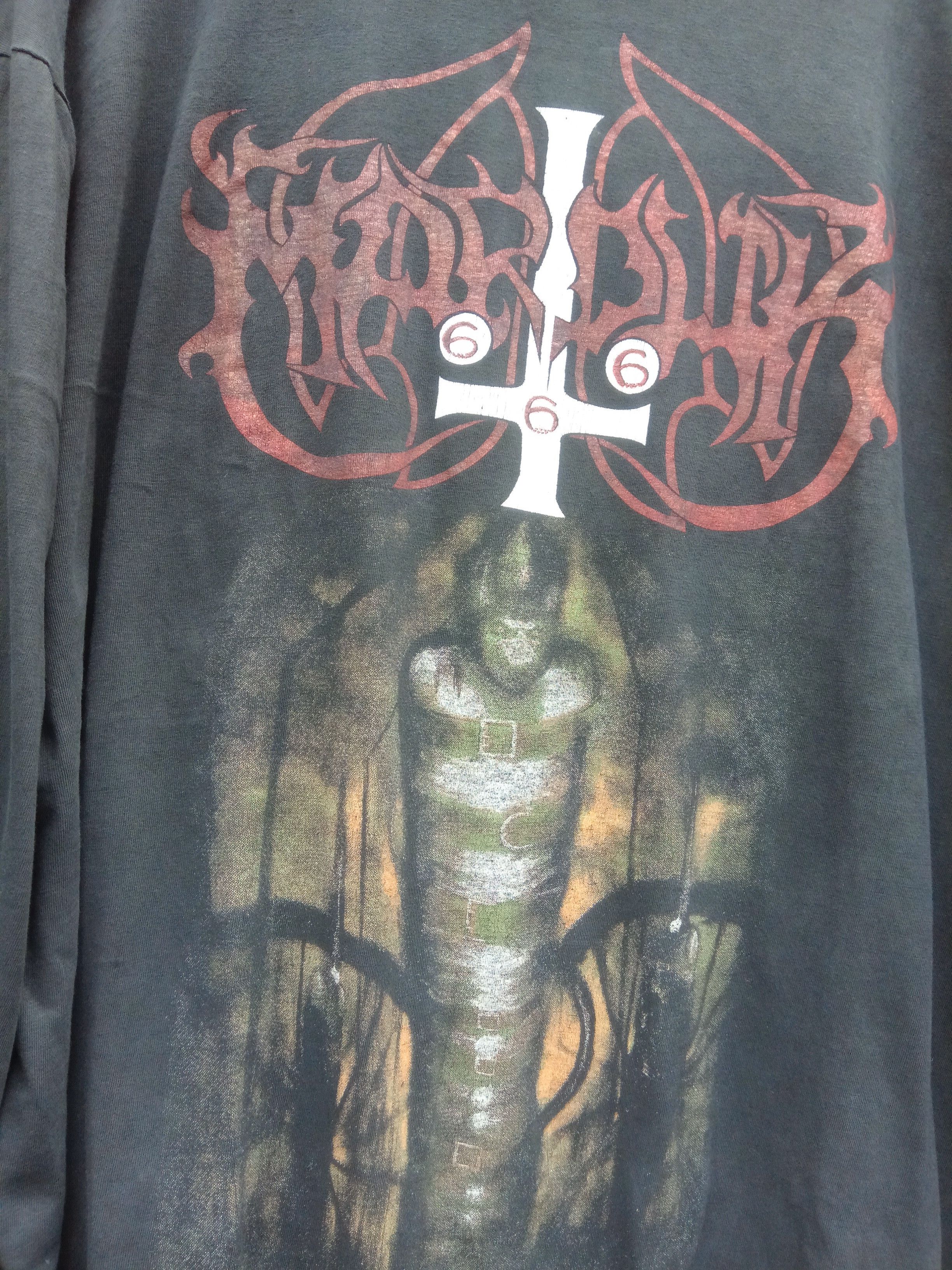 Band Tees × Vintage Vintage MARDUK glorification Size US XL / EU 56 / 4 - 2 Thumbnail